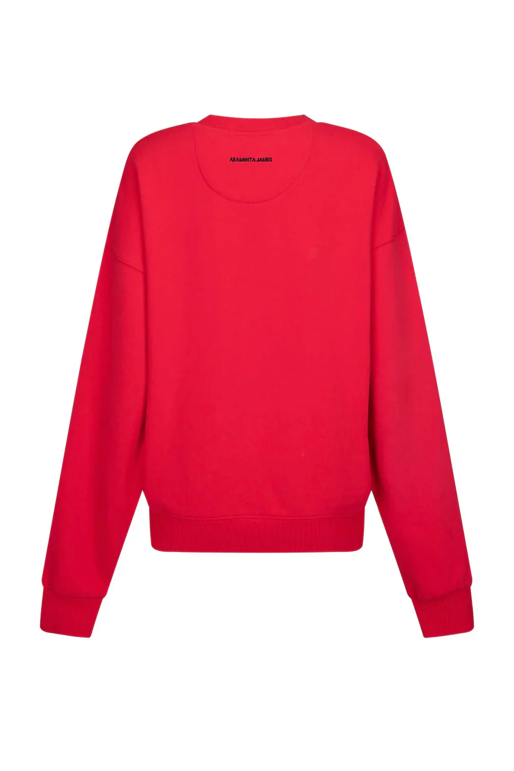 Aerobics Tulip Red Sweatshirt - Image 4