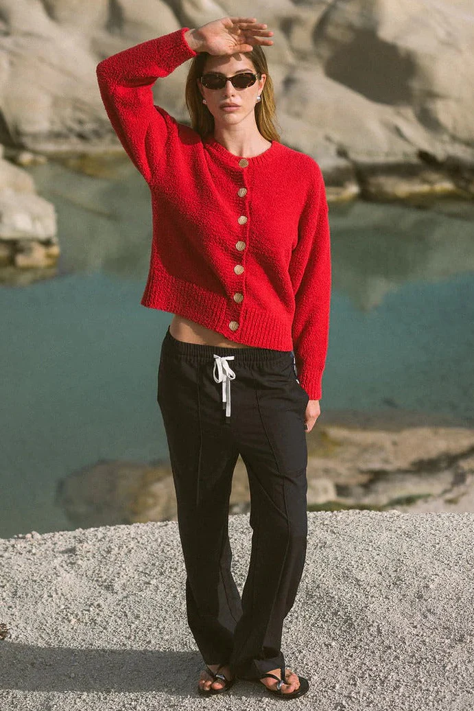 Aimes Shell Deep Coral Cardigan - Image 3