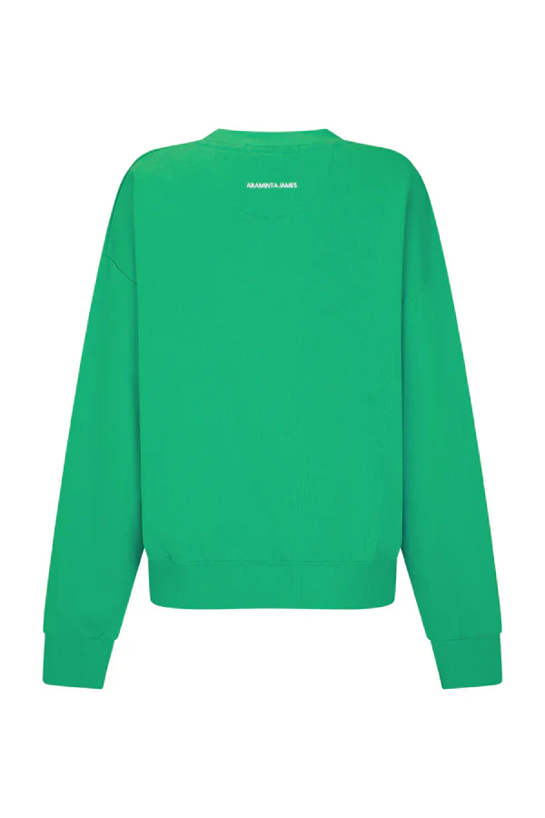 A James Tropical Green Sweatshirt - Image 6
