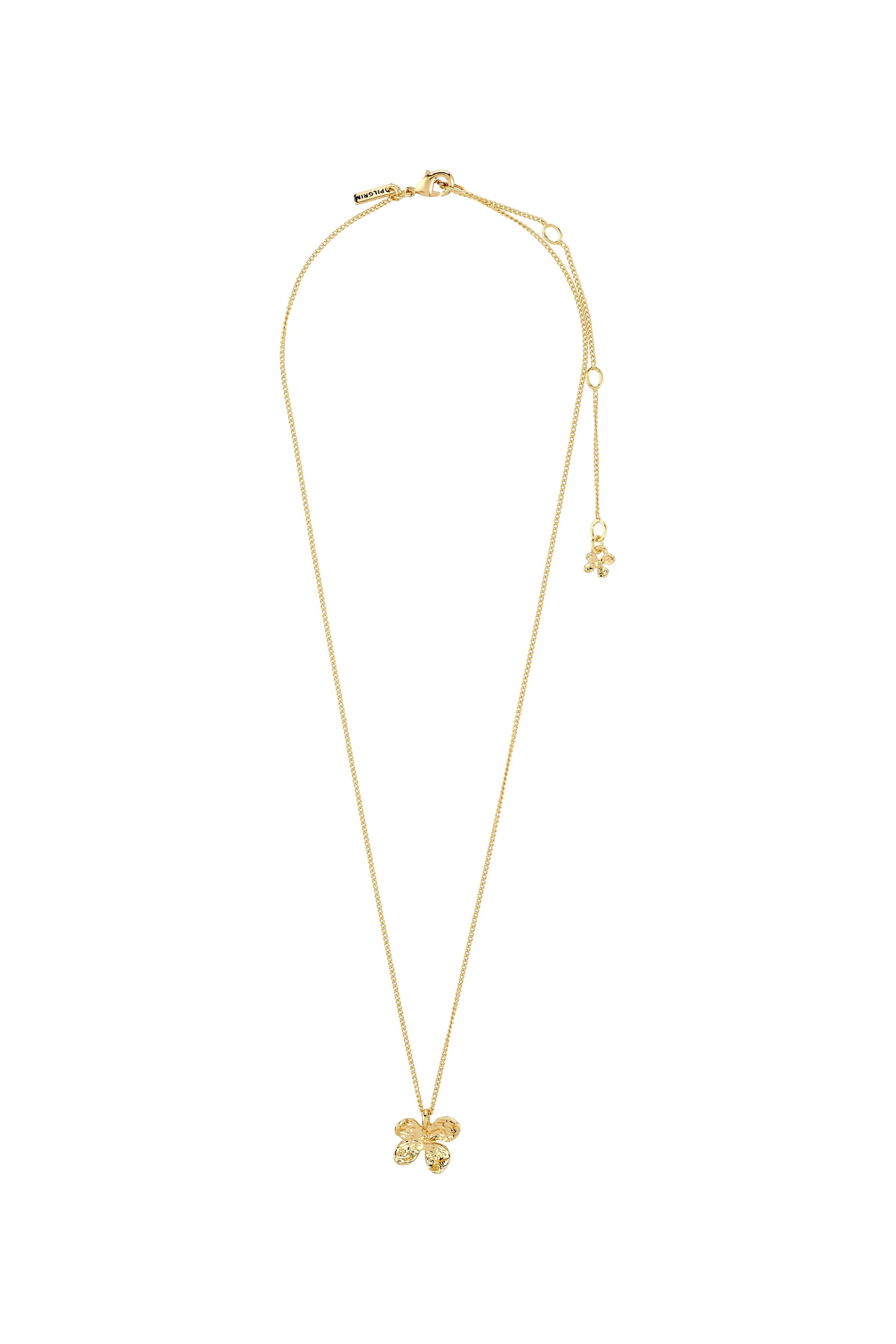Ajani Gold Flower Necklace - Image 2