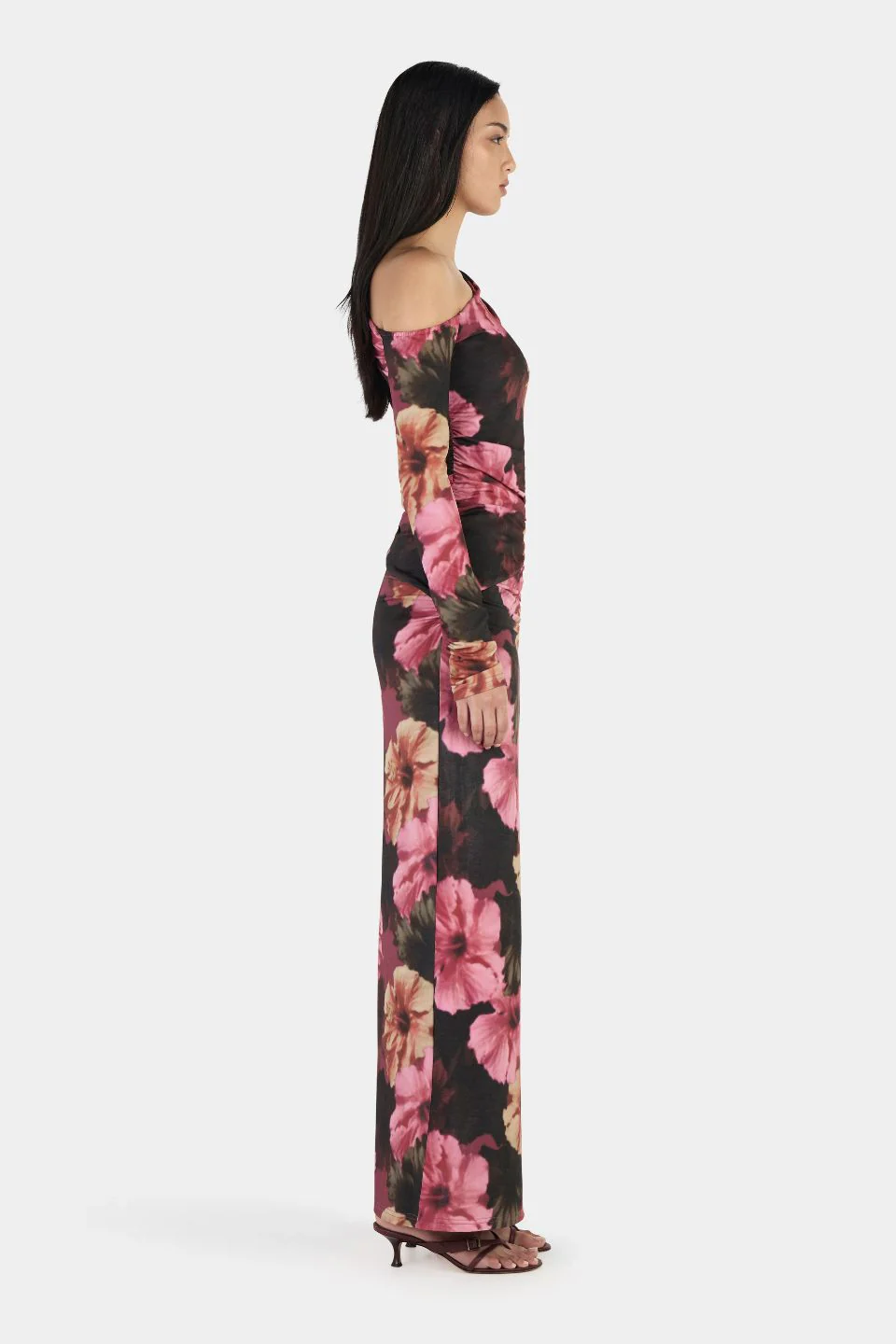 Alba Winter Hibiscus Maxi Skirt - Image 4