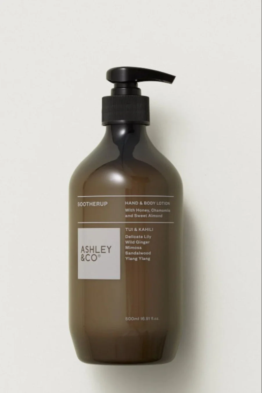 Soother Up Tui + Kahili Hand Body Lotion 500ml