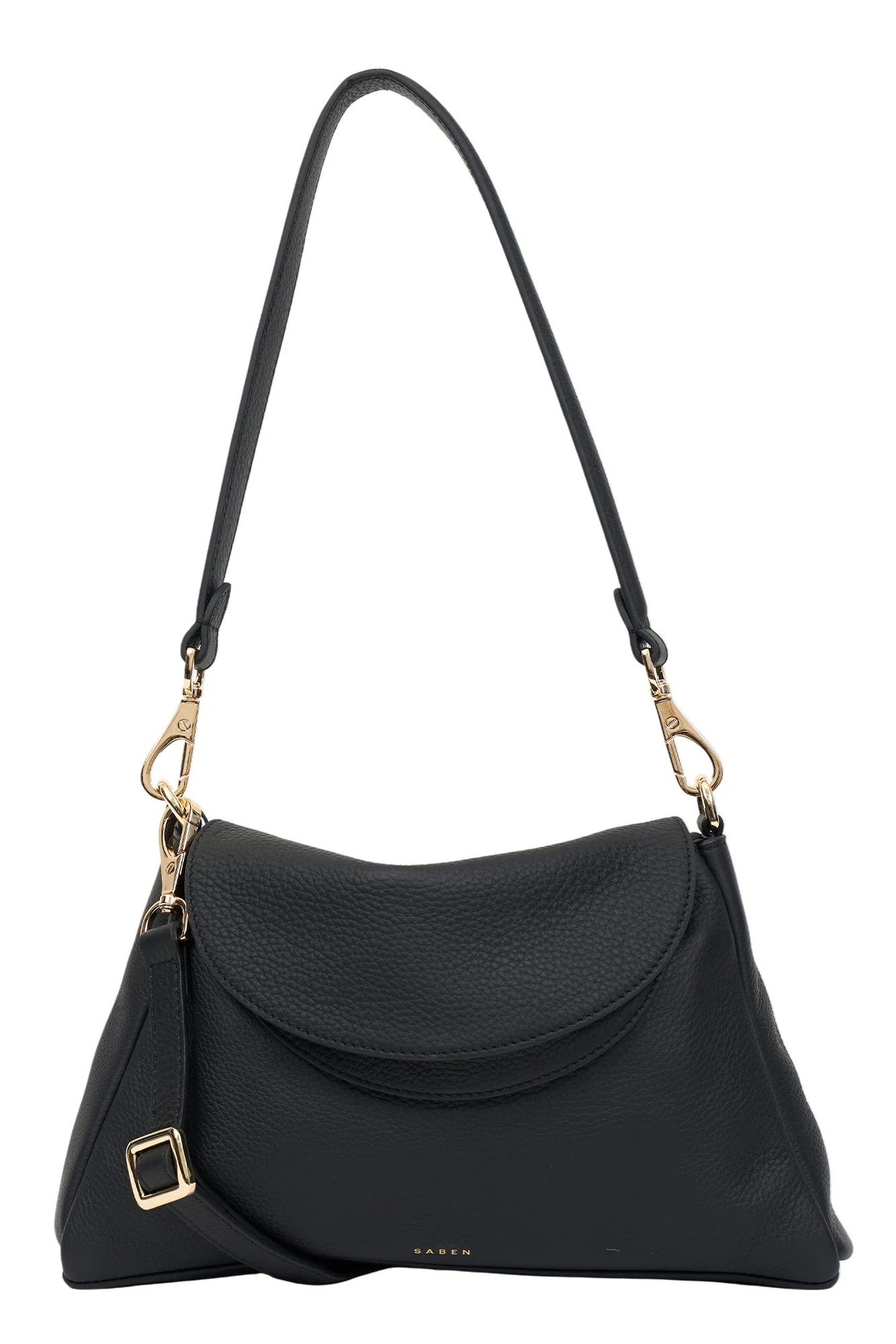 Beckett Black Luxe Crossbody Bag