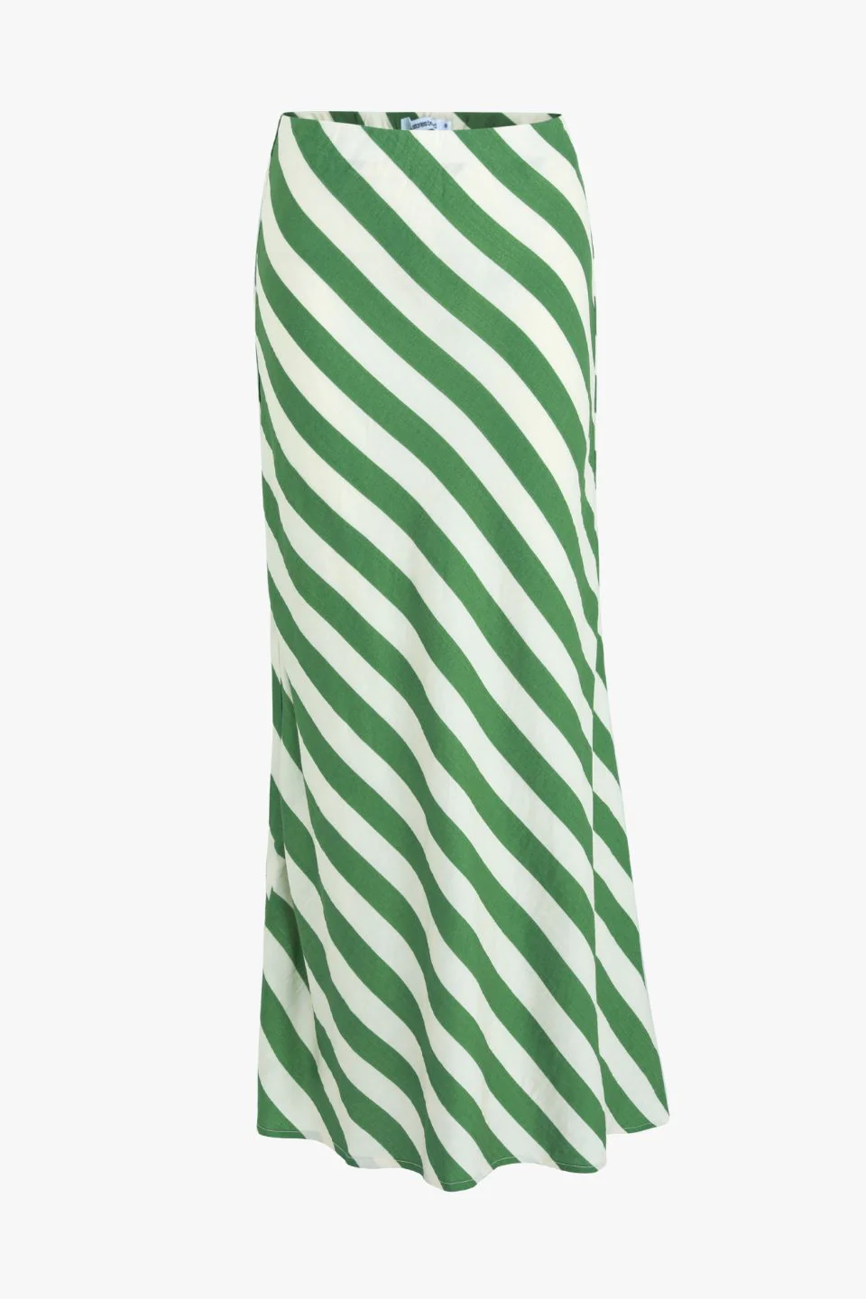 Breathe Apple Stripe Bias Maxi Skirt - Image 5