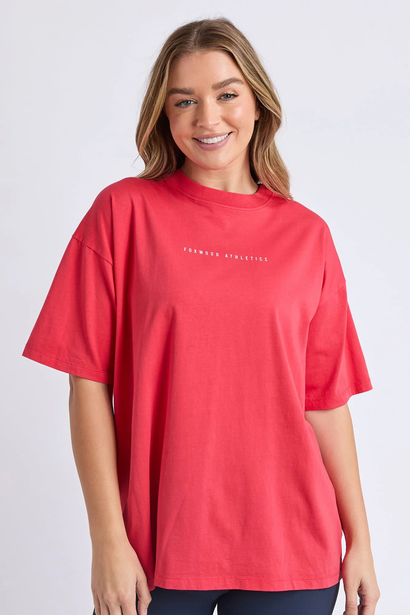 Captain Red Oversized Tee