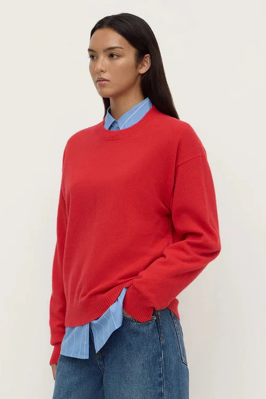 Carter Flame Brushed Merino Wool Sweater - Image 3