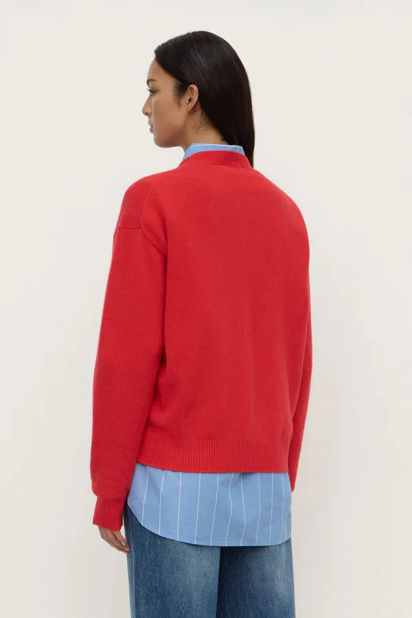 Carter Flame Brushed Merino Wool Sweater - Image 4