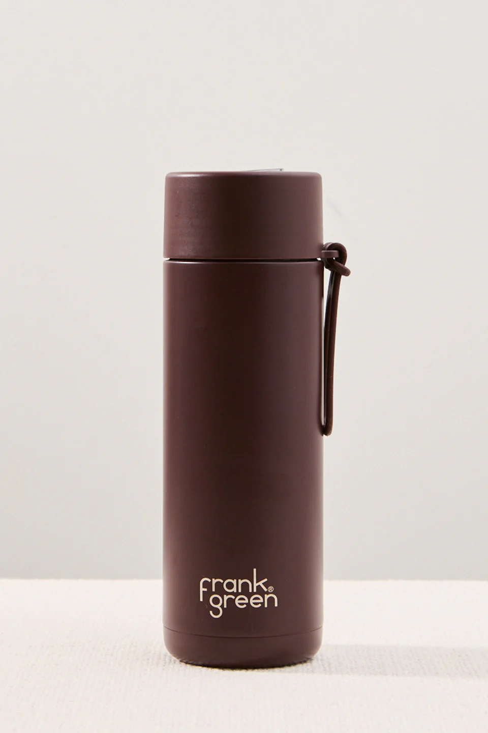 Ceramic Reusable Chocolate 595ml Bottle with Straw Lid