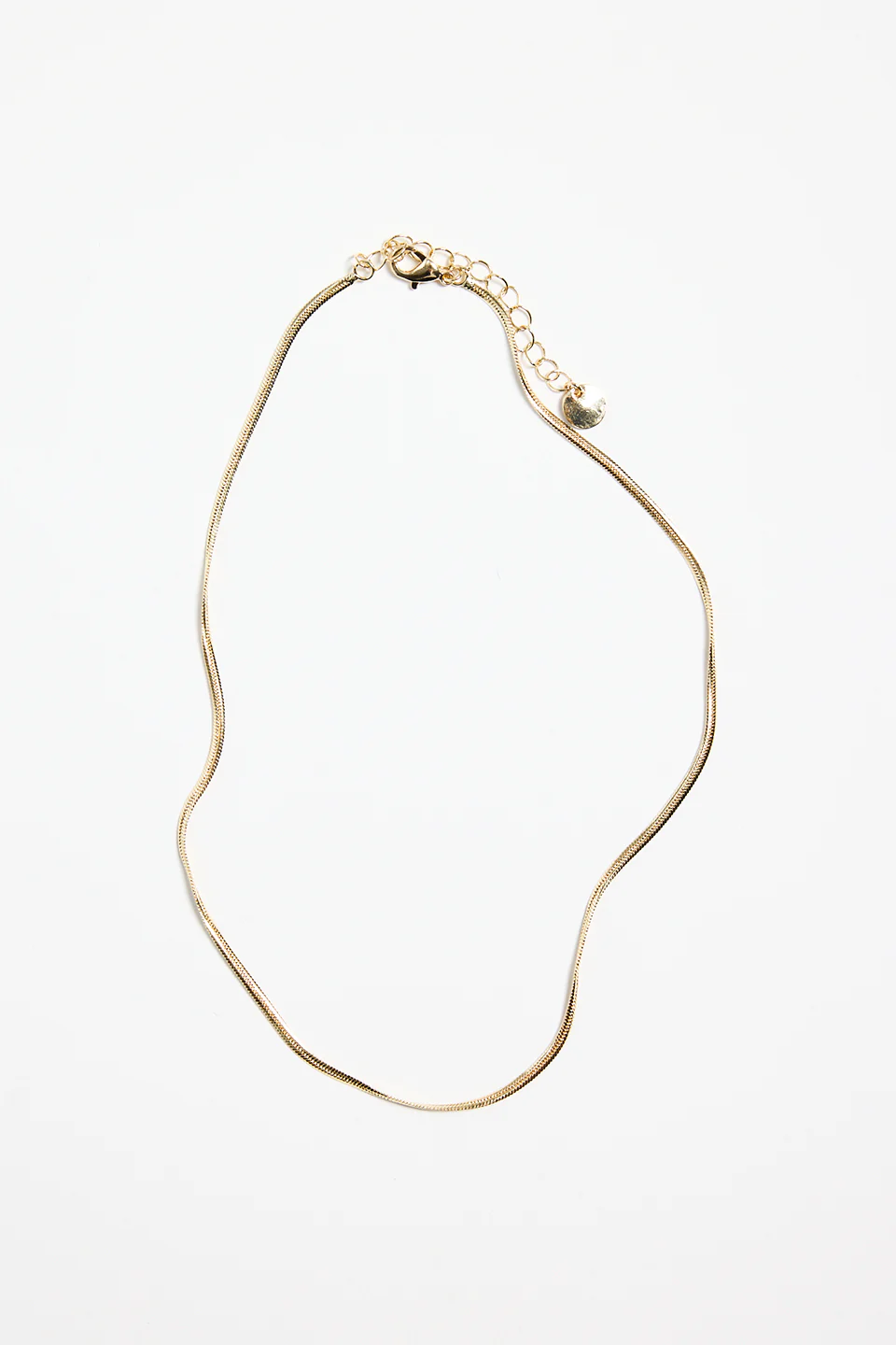 Classic Snake Chain Gold Necklace