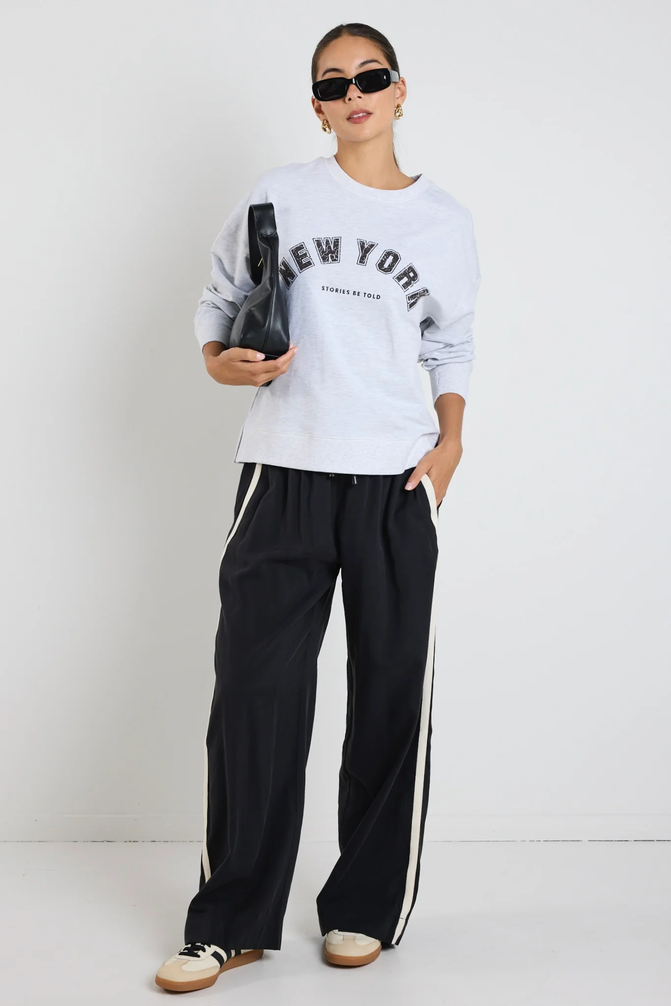 Club Snow Marle NY Printed Sweatshirt