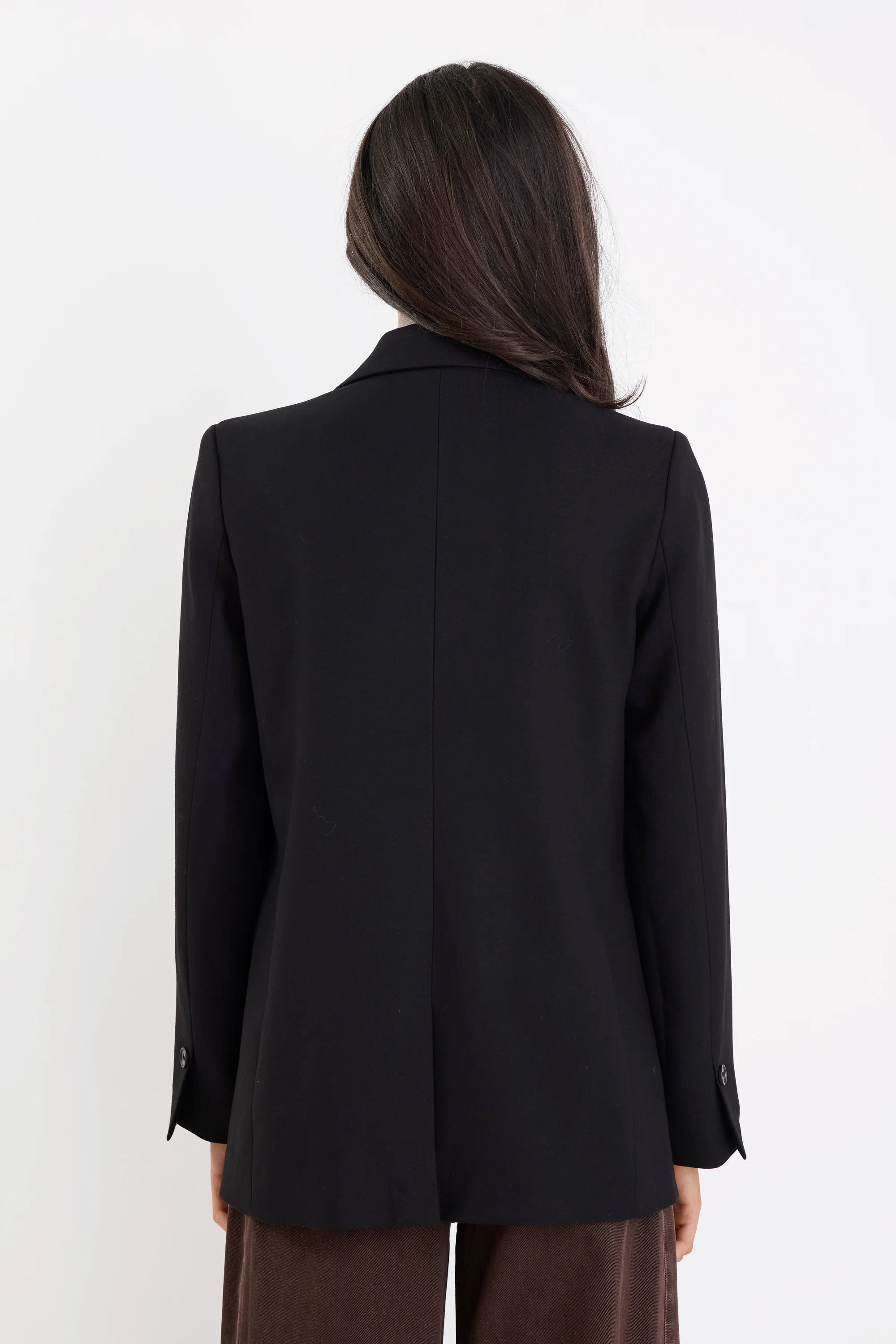 Diploma Black Two Button Vent Sleeve Blazer - Image 6