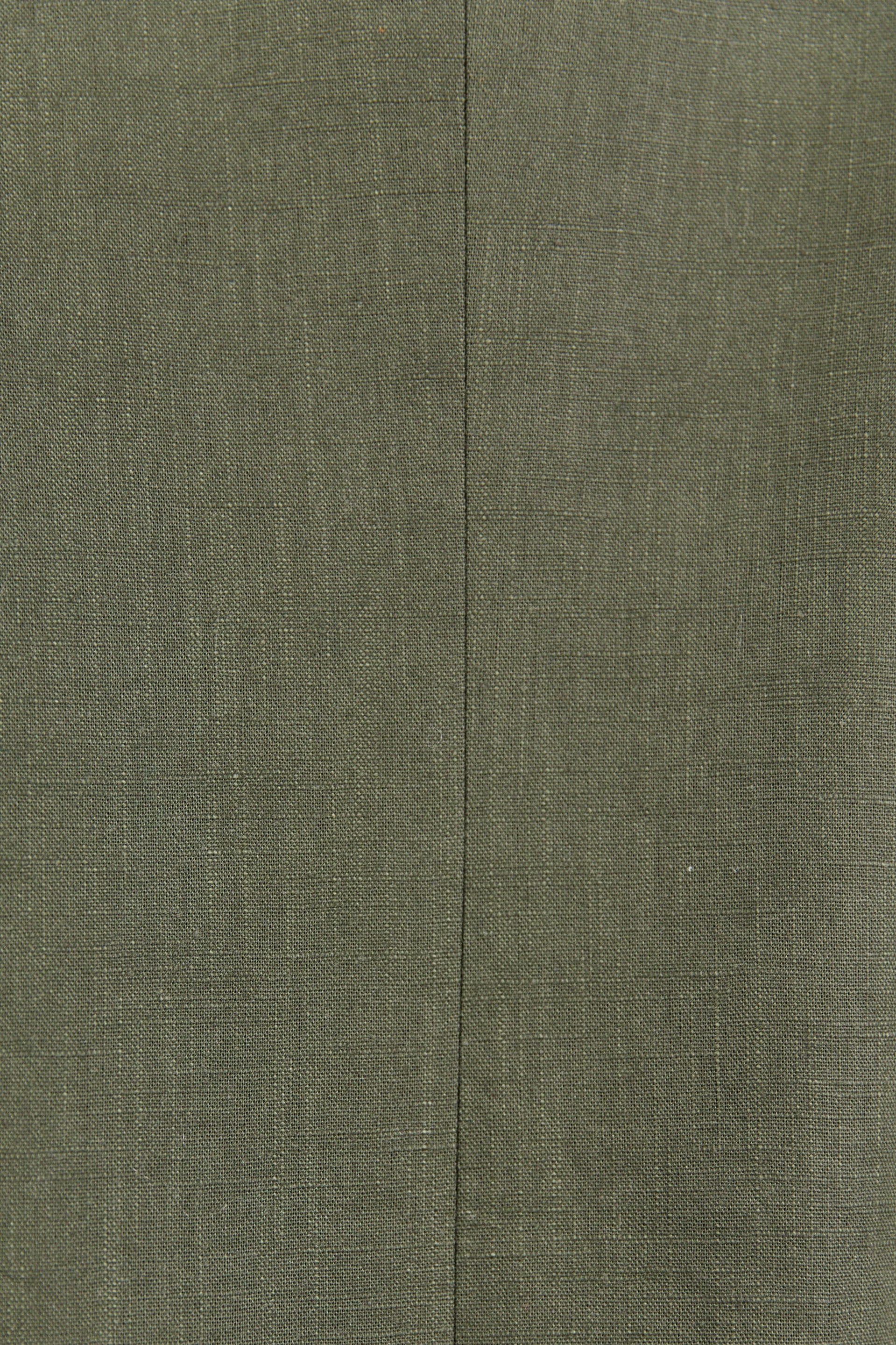 Dock Khaki Ramie Rolled Sleeve Blazer - Image 6