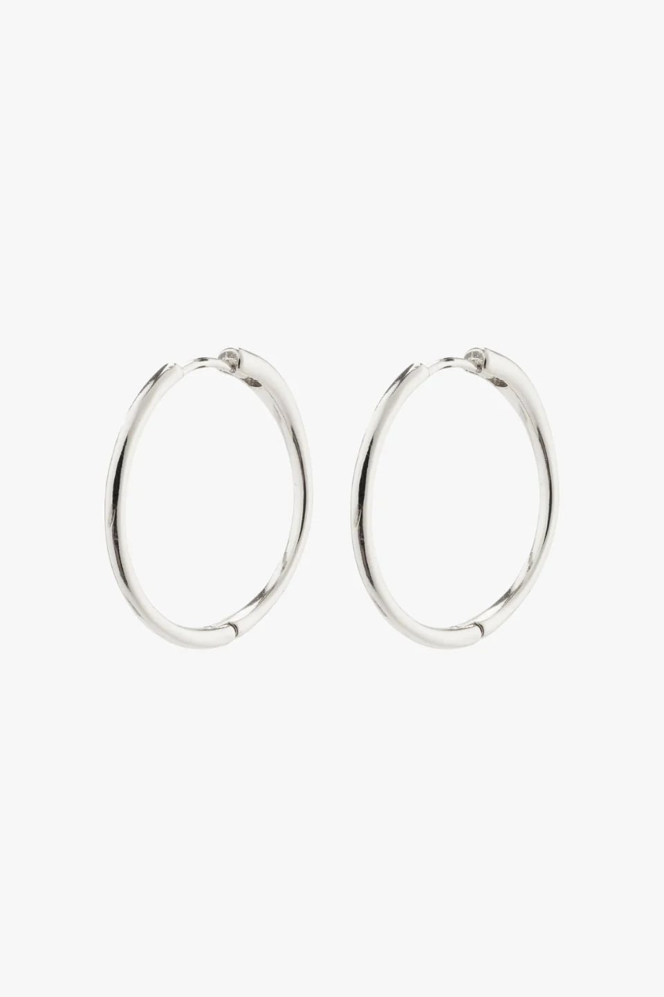 Eanna Large Hoops EOL Recycled Silver Earrings - Image 2