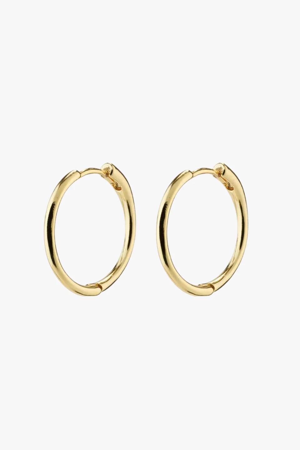 Eanna Medium Hoops Recycled Gold Plated Earrings