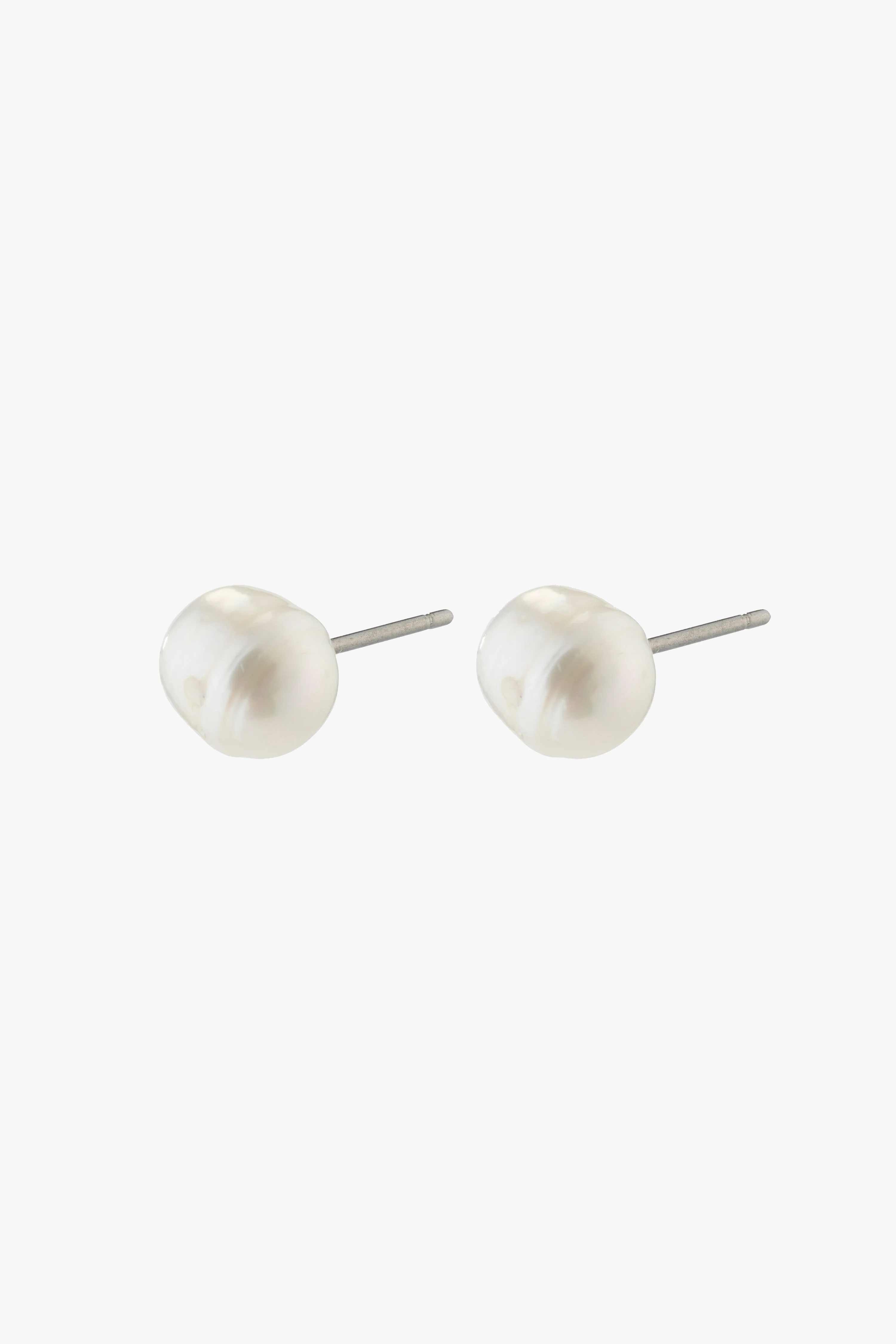 Emory Freshwater Pearl Stud Gold Plated Earrings