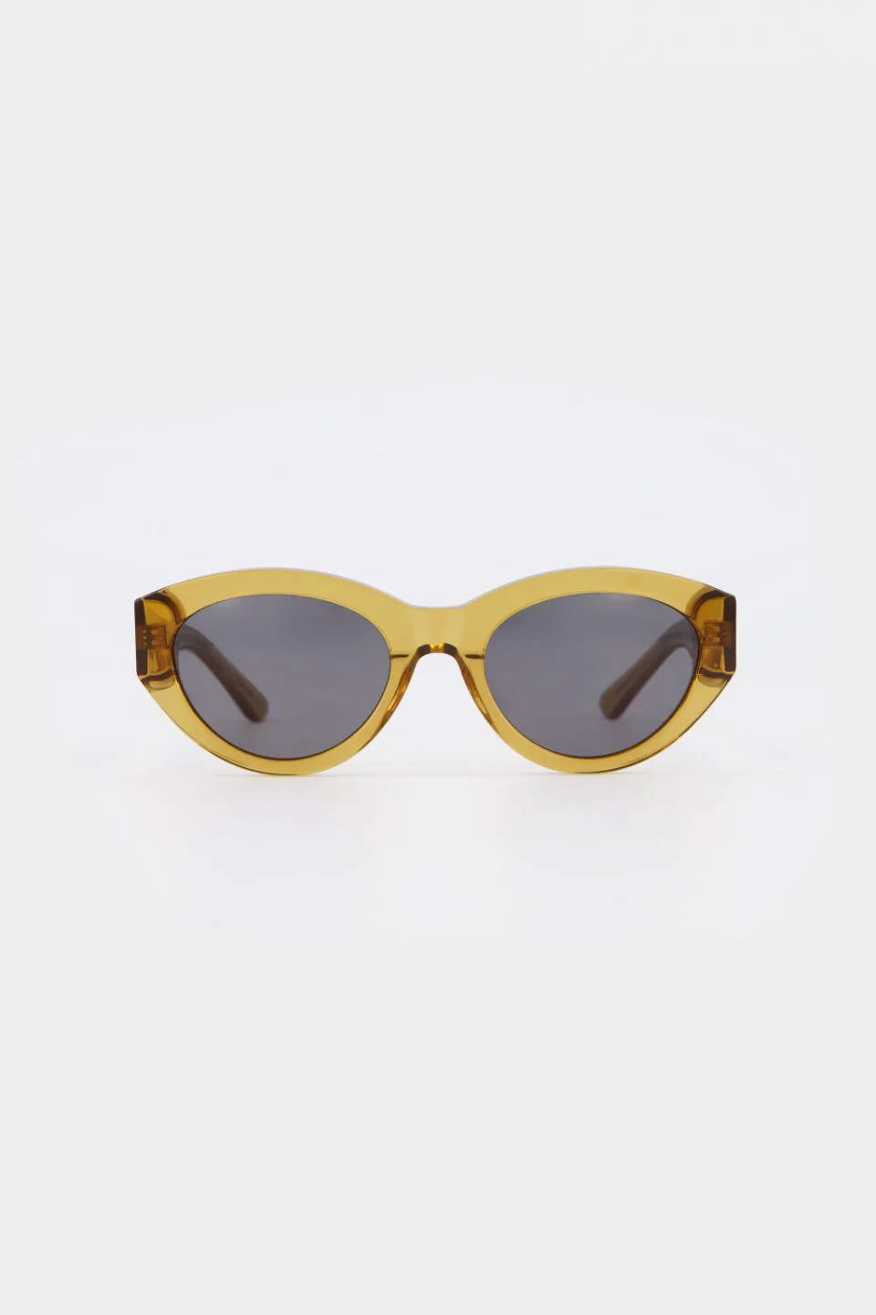 Felina Cognac Oval Sunglasses