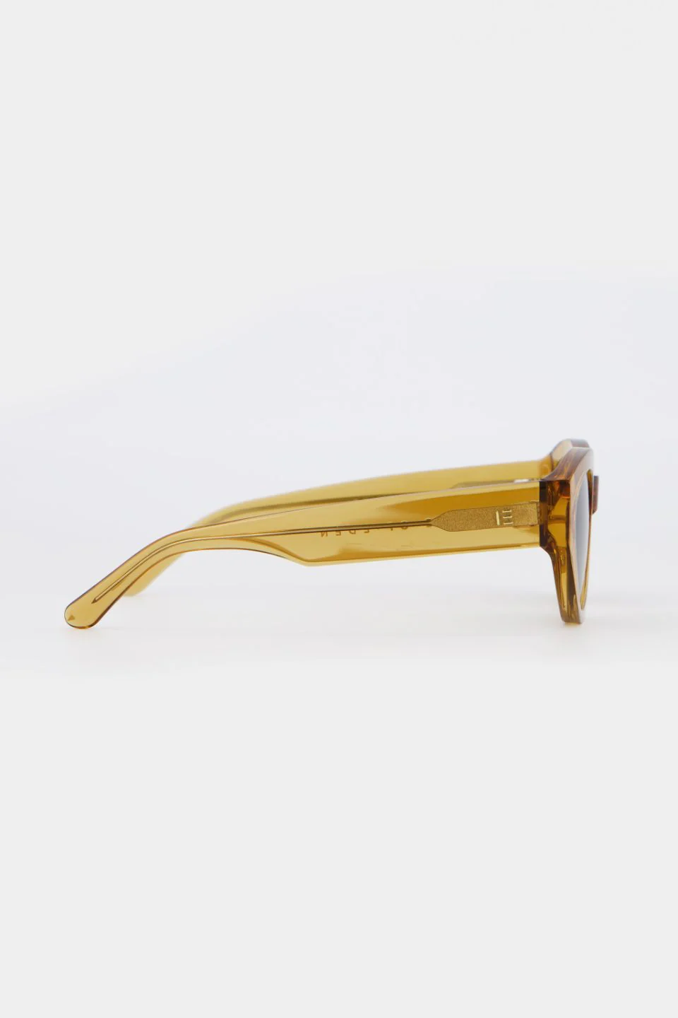 Felina Cognac Oval Sunglasses - Image 5