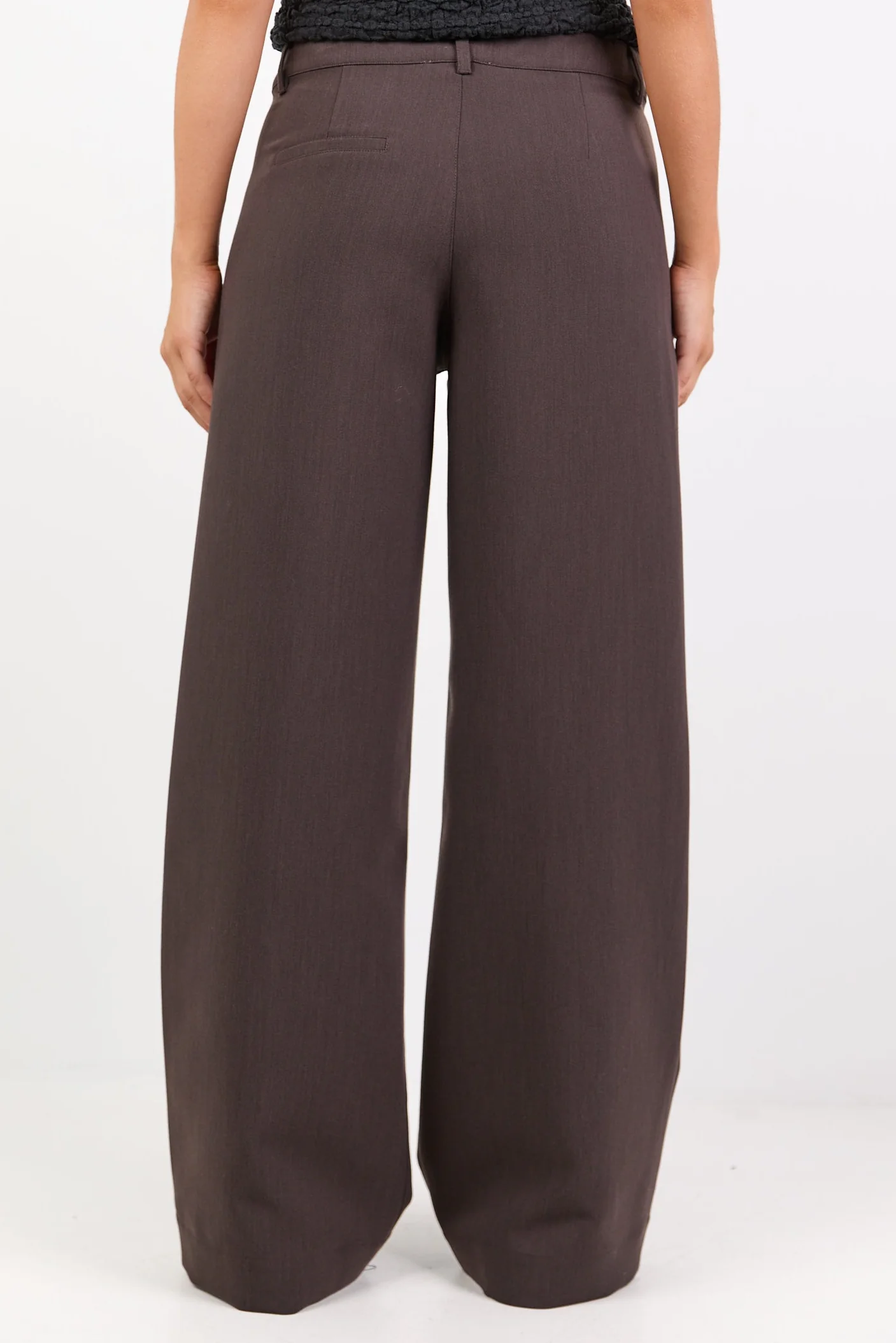 Fierce Chocolate Mid Rise Stretch Wide Pants - Image 5