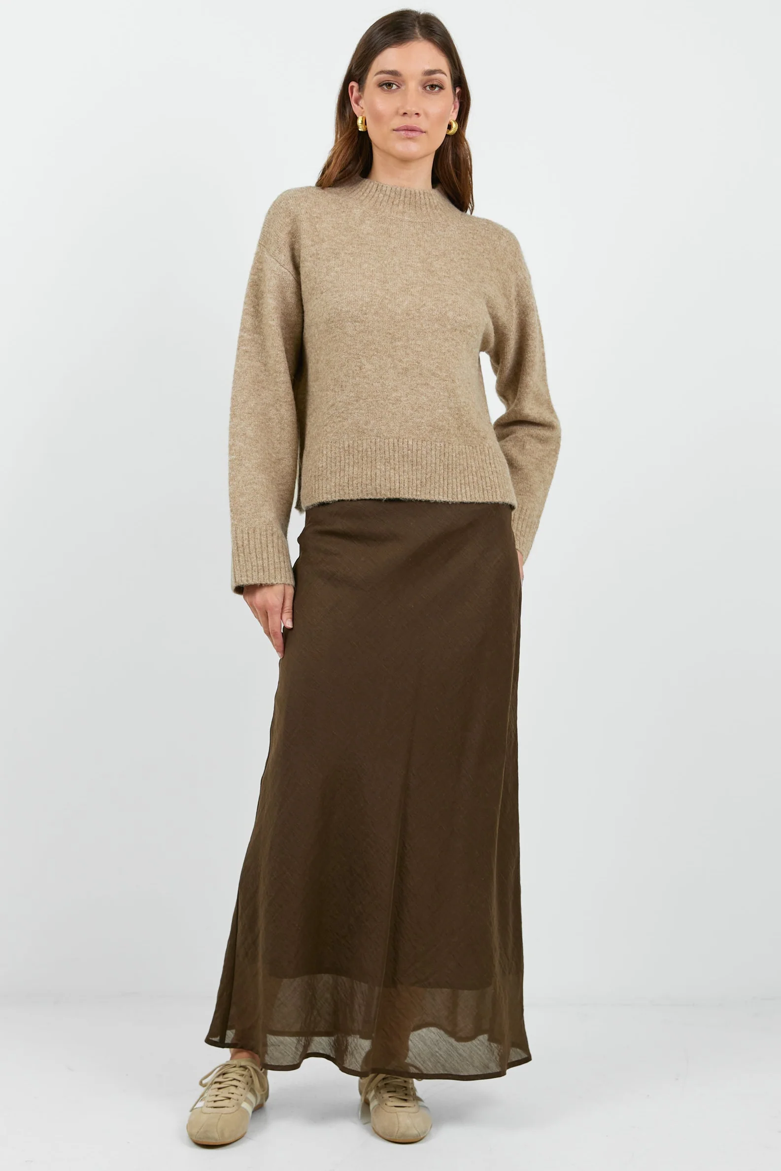 Forage Biscuit Mock Neck LS Jumper - Image 5
