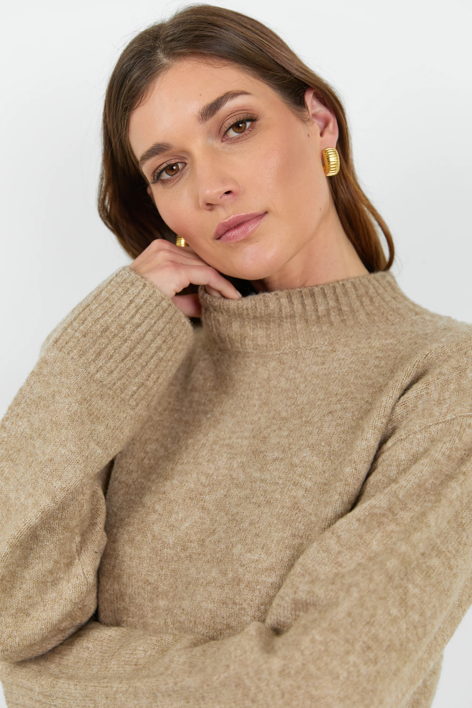 Forage Biscuit Mock Neck LS Jumper - Image 6