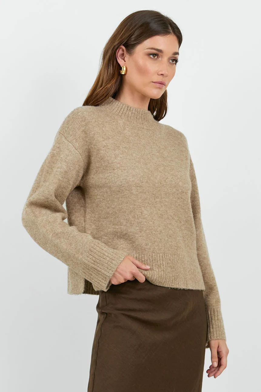 Forage Biscuit Mock Neck LS Jumper - Image 7