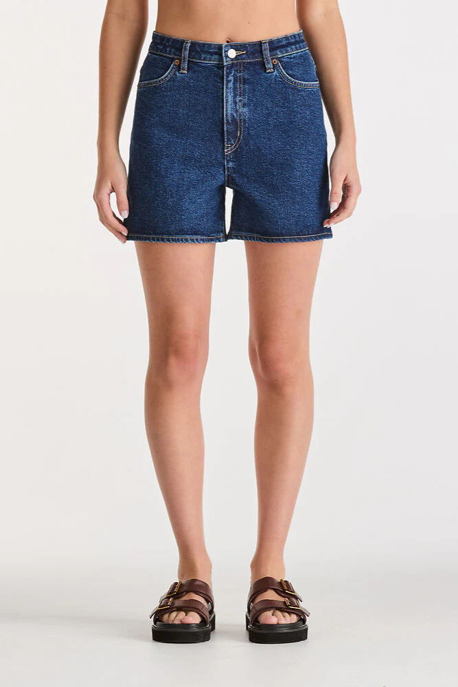 Girlfriend Endless Indigo Denim Short - Image 2
