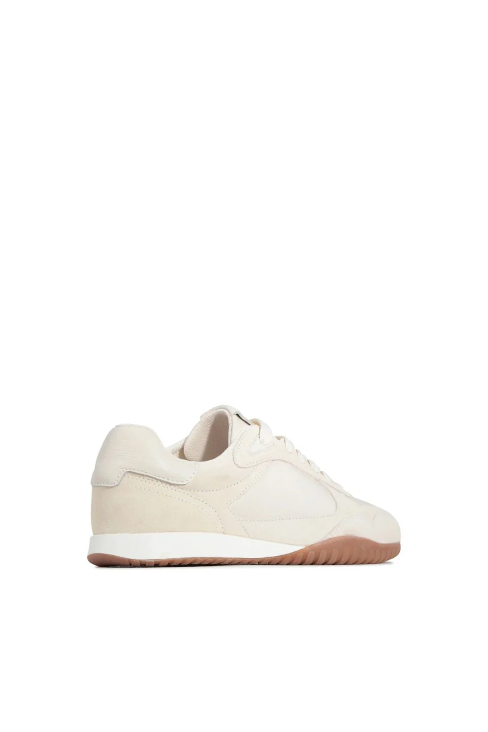 Glinda Off White Suede Casual Sneaker - Image 3