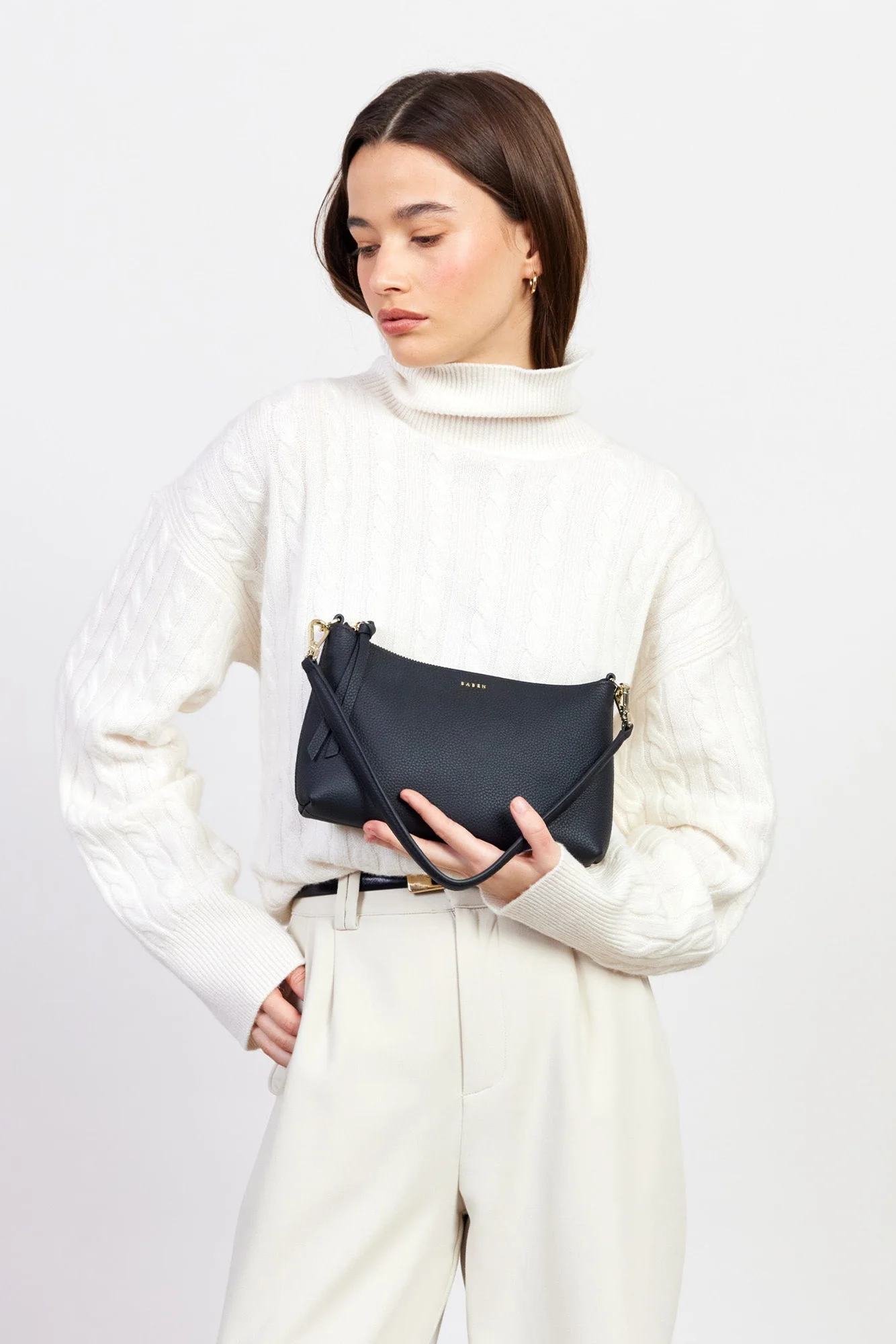 Haven Black Shoulder Bag - Image 2