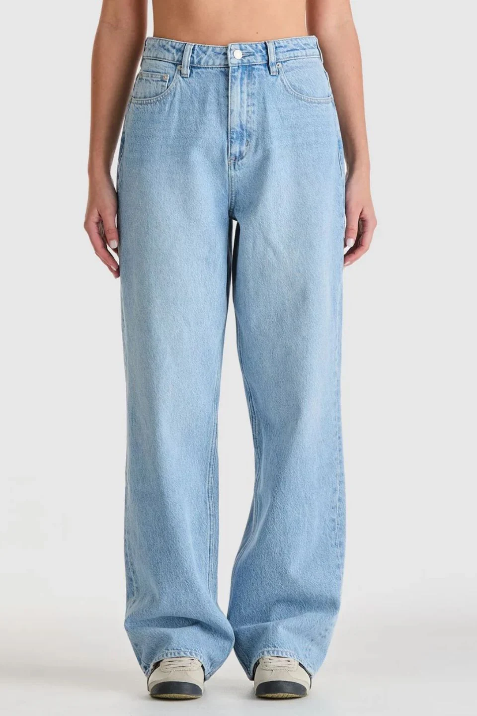 High Wide Baggy Light Horizon Blue Jean