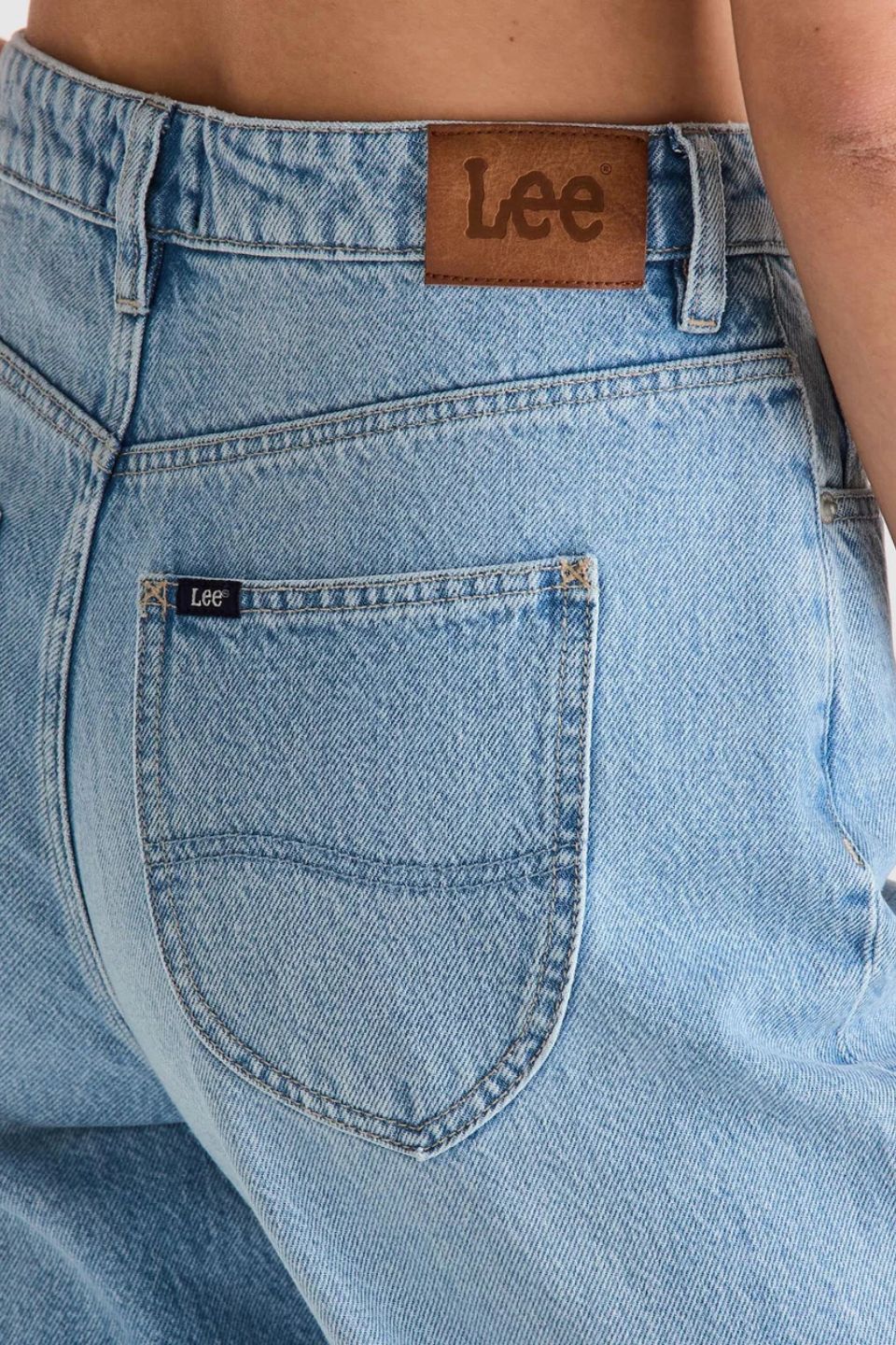 High Wide Baggy Light Horizon Blue Jean - Image 2