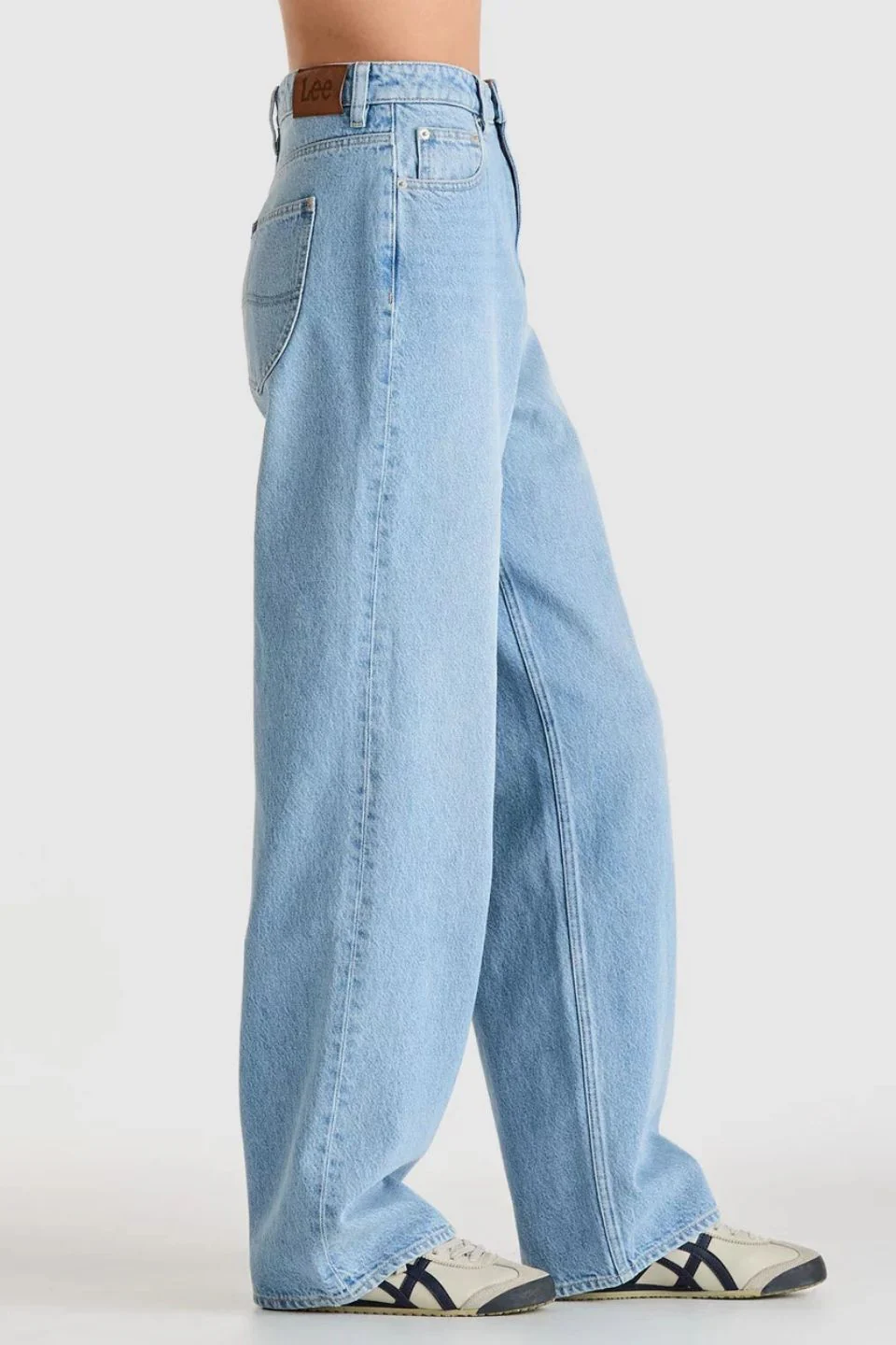 High Wide Baggy Light Horizon Blue Jean - Image 3