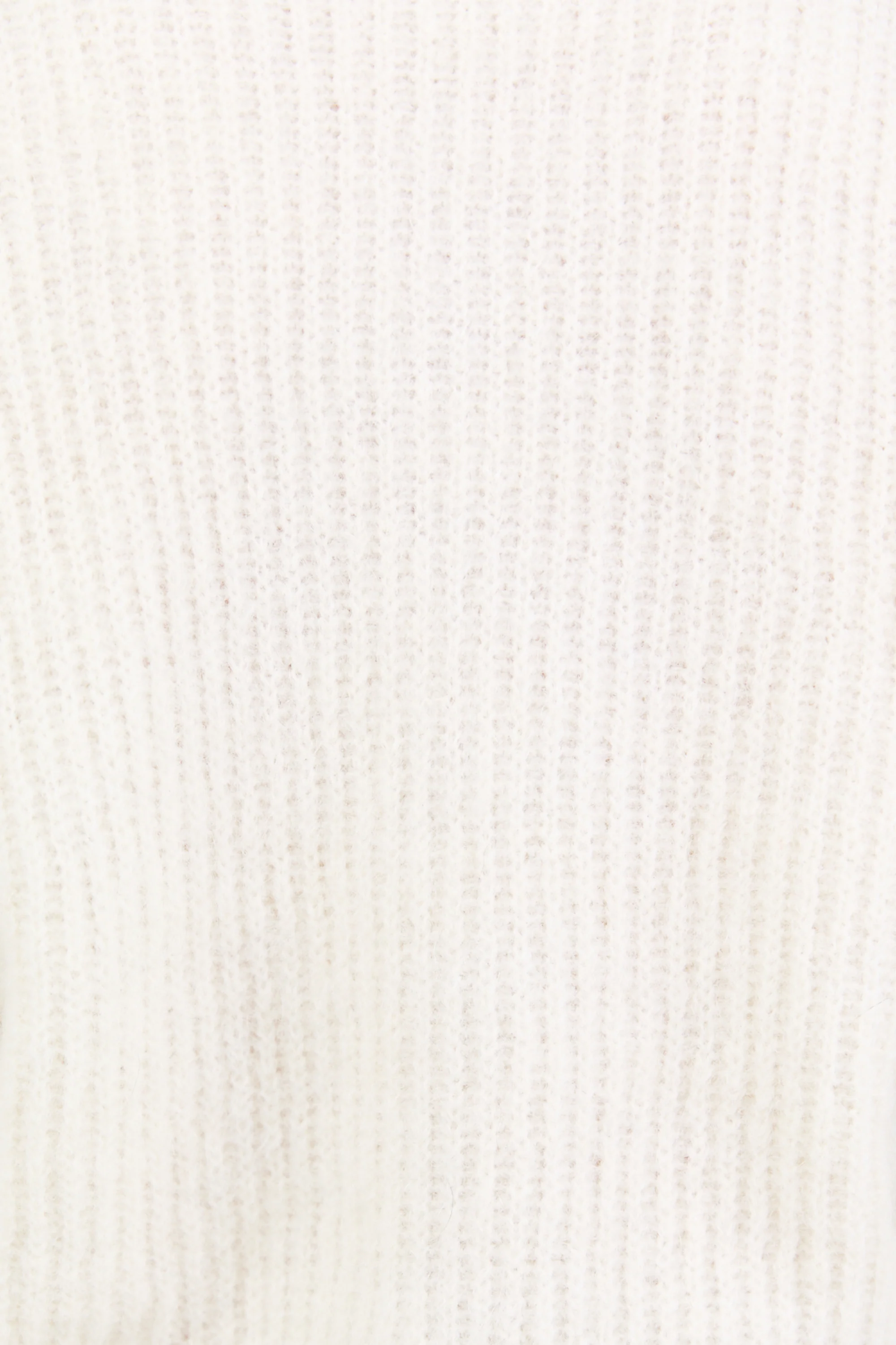 Highlight Ivory Mohair Blend Crewneck Cardigan - Image 7