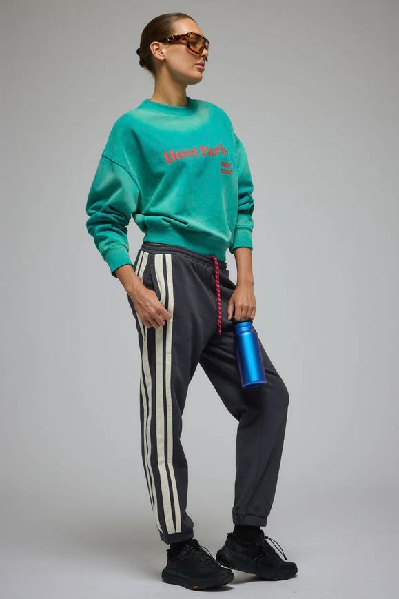 Hotel Paris Washed Ocean Green Crew Sweatshirt - Image 3