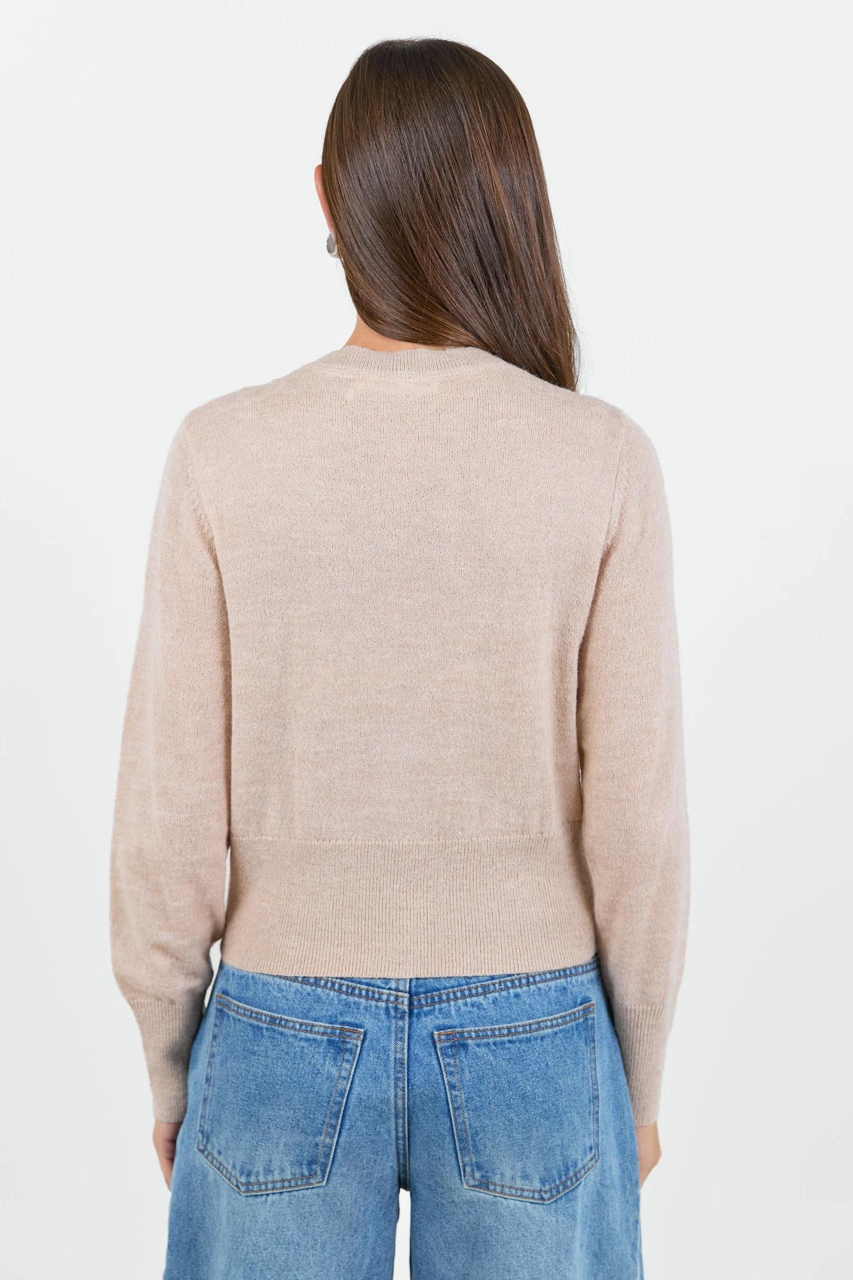Impearl Biscuit Crewneck Cardigan - Image 5