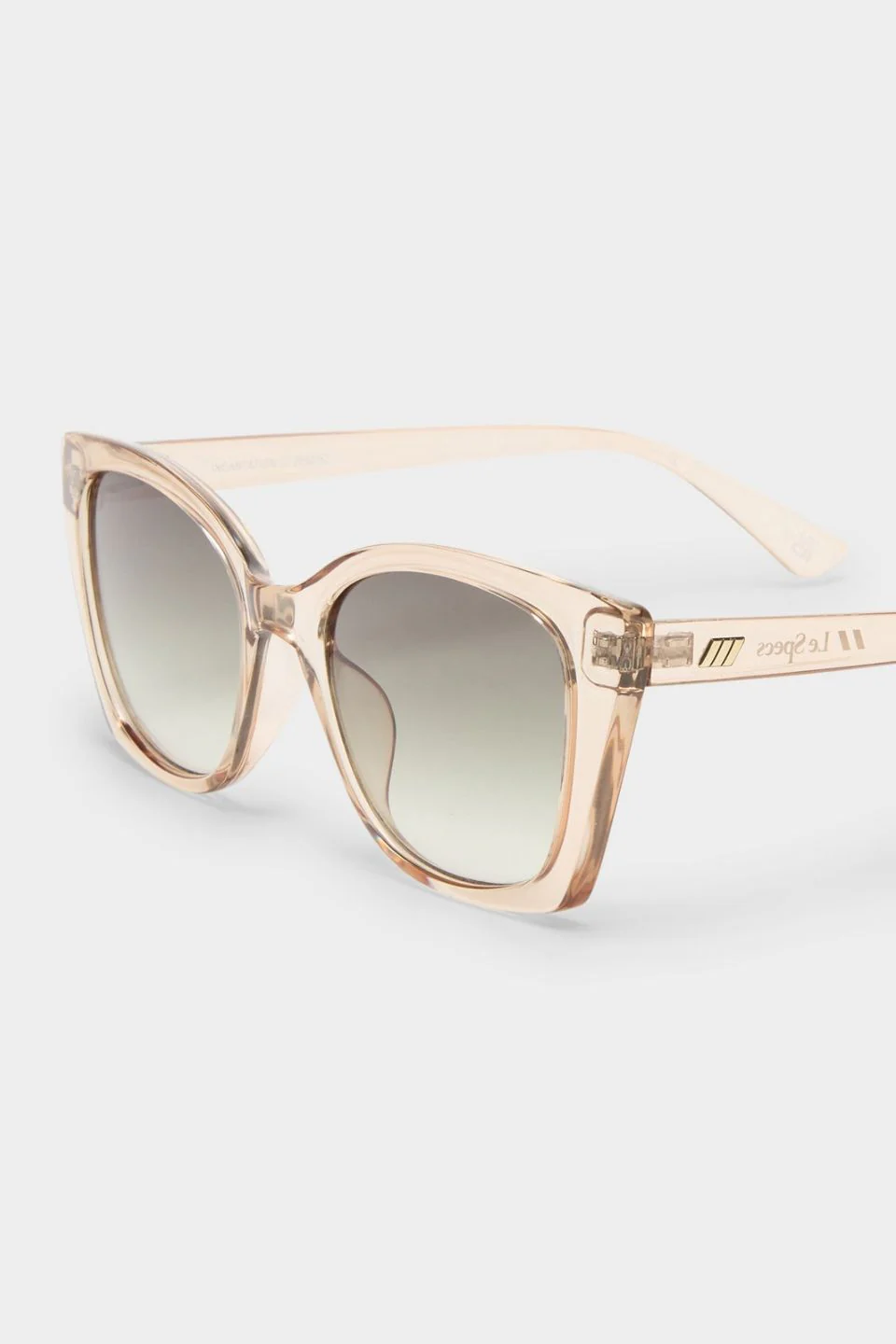 Incantation Sand Clear Round Khaki Lens Sunglasses - Image 2
