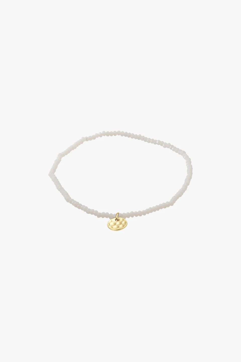 Indie White Gold Plated EOL Bracelet