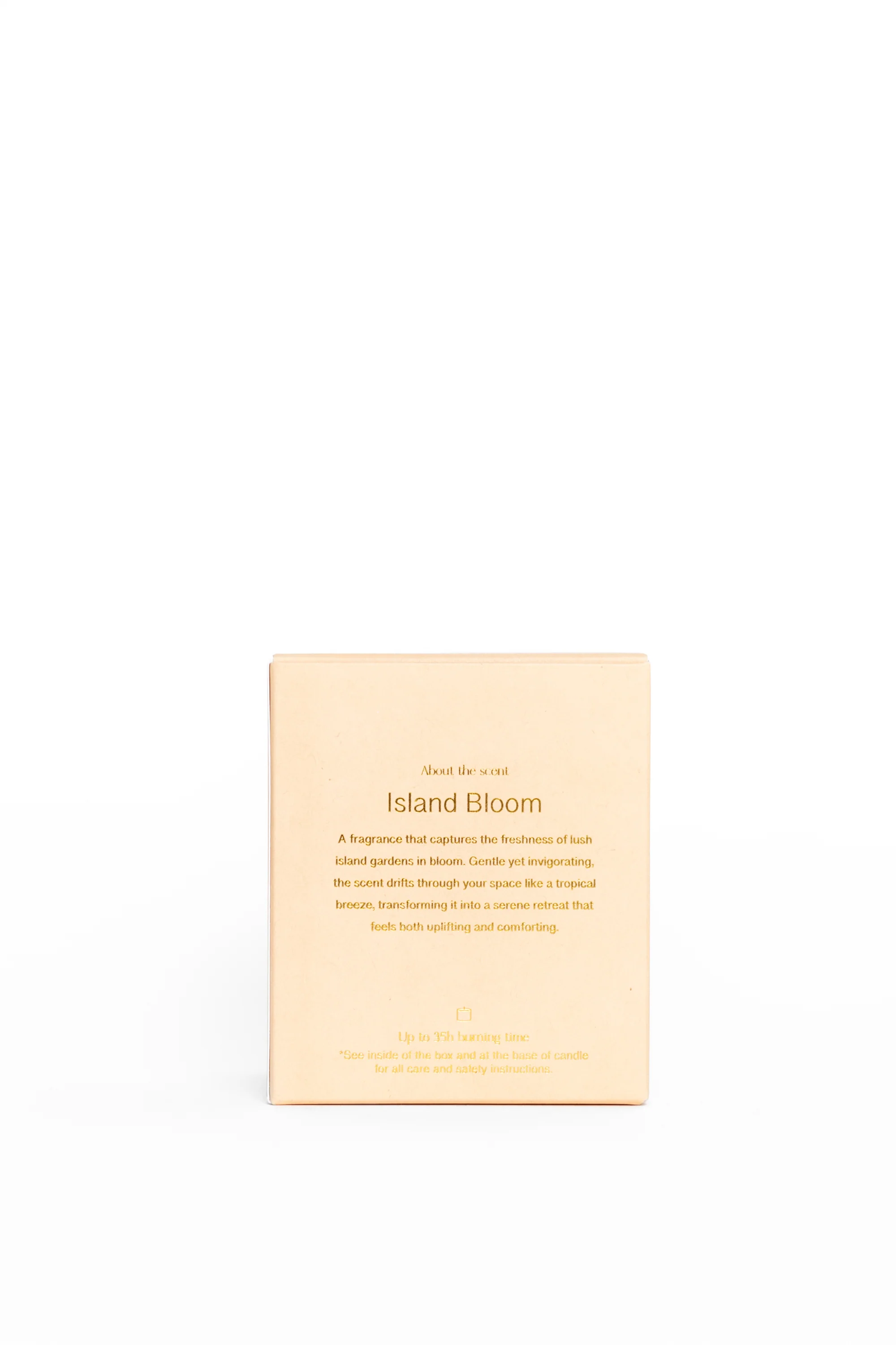 Island Bloom Peach 210g Soy Candle - Image 6