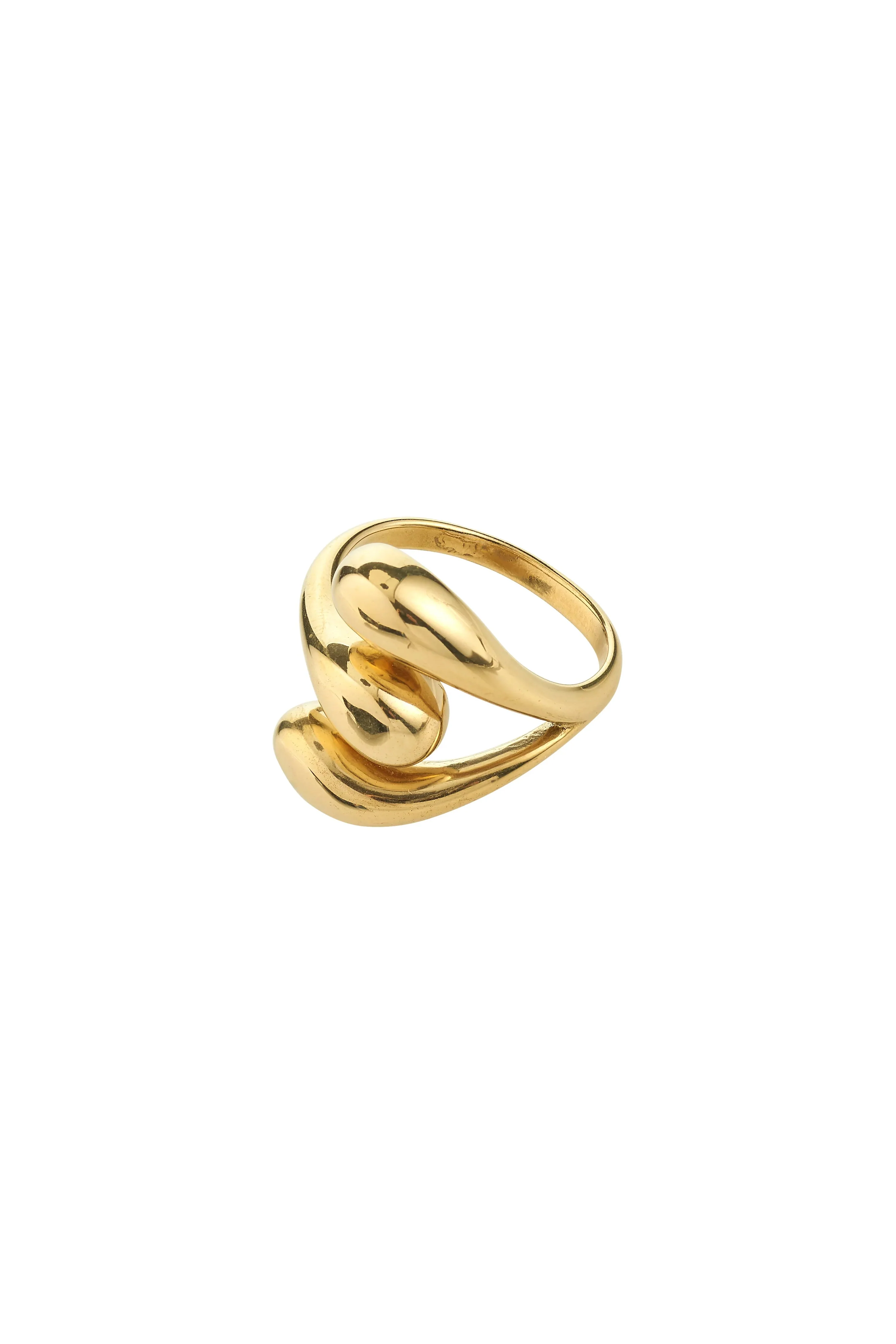 Jennings Gold Droplet Ring - Image 2