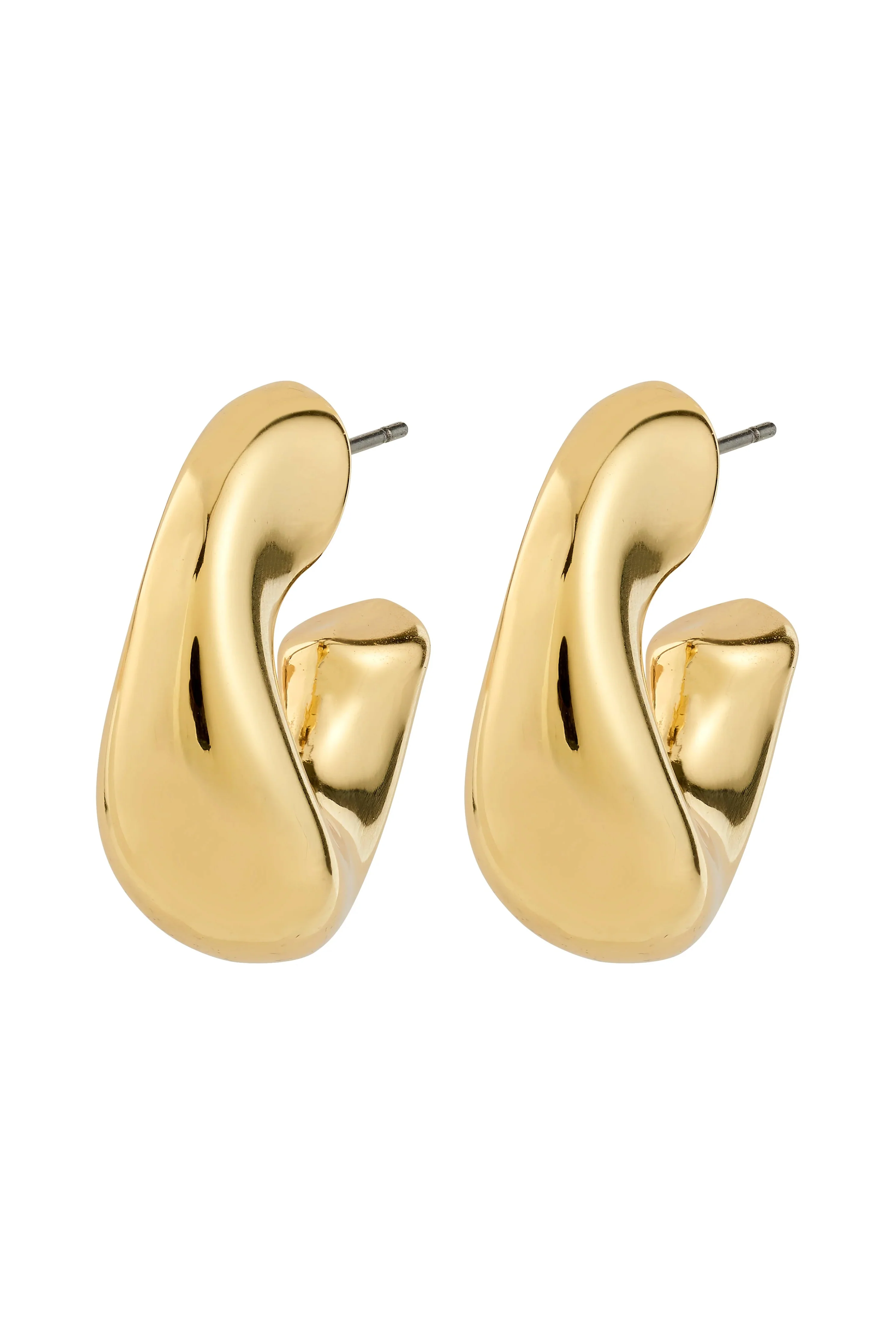 Jennings Gold Hoop Earrings - Image 2