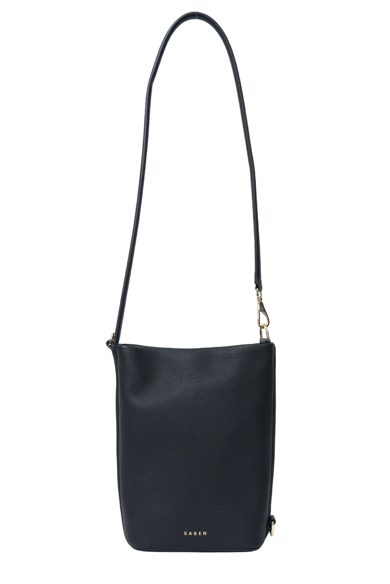 Jojo Black Soft Luxe Leather Shoulder Bag - Image 2