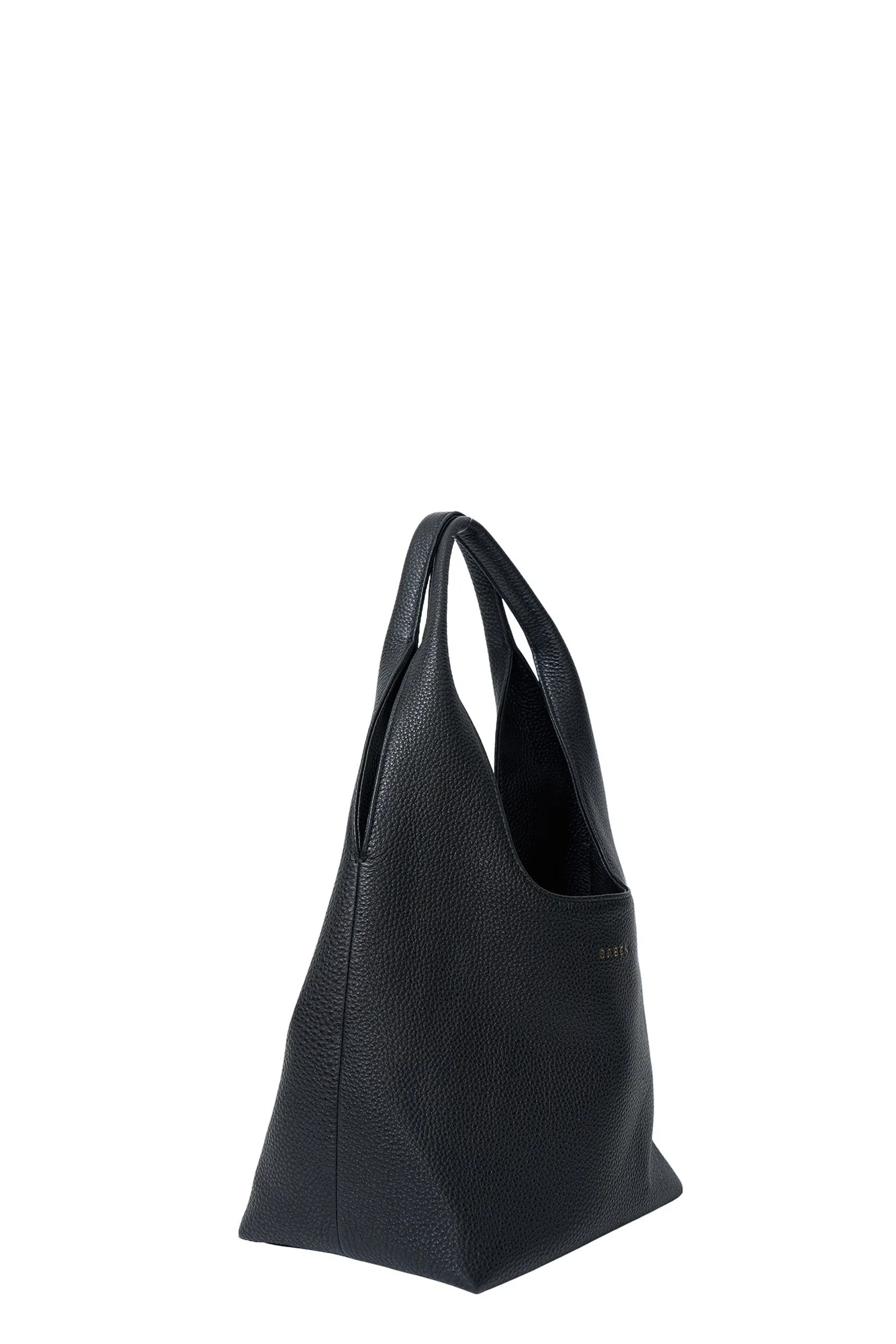 Kiki Shoulder Bag Black Lightly Milled - Image 5