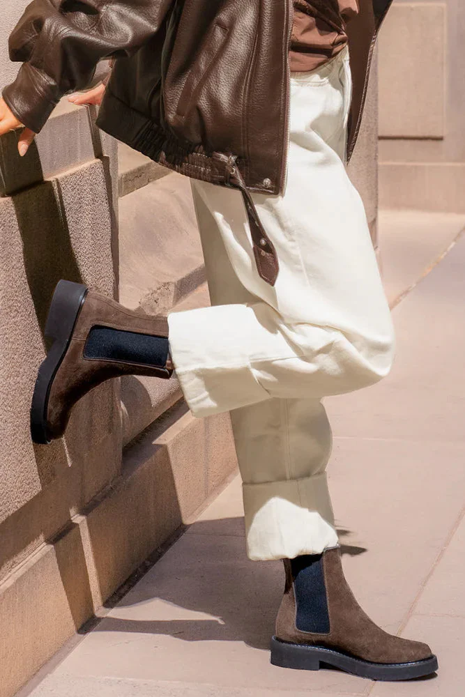 Leilin Kalamata Suede Low Boot - Image 2