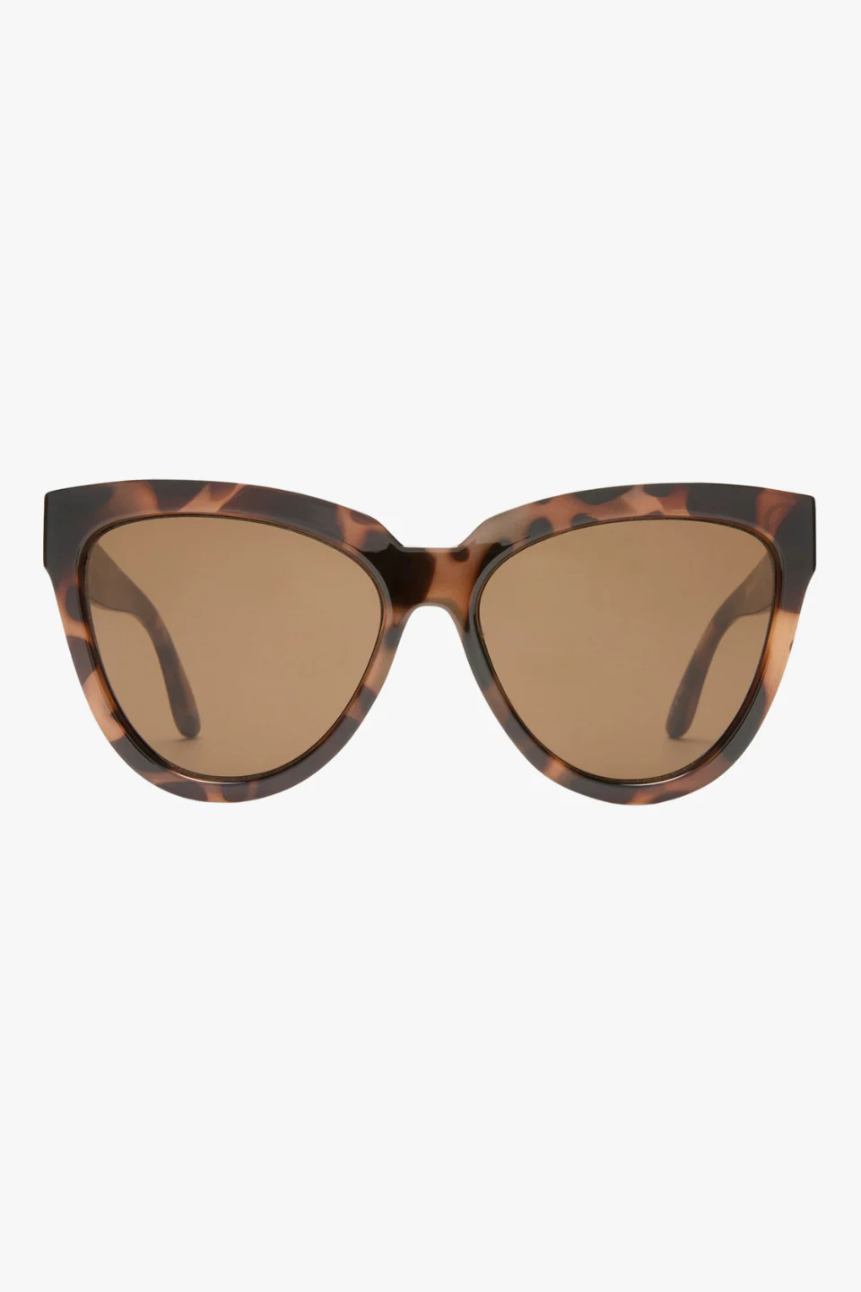 Liar Liar Oversized Catseye Tort Brown Lens Sunglasses