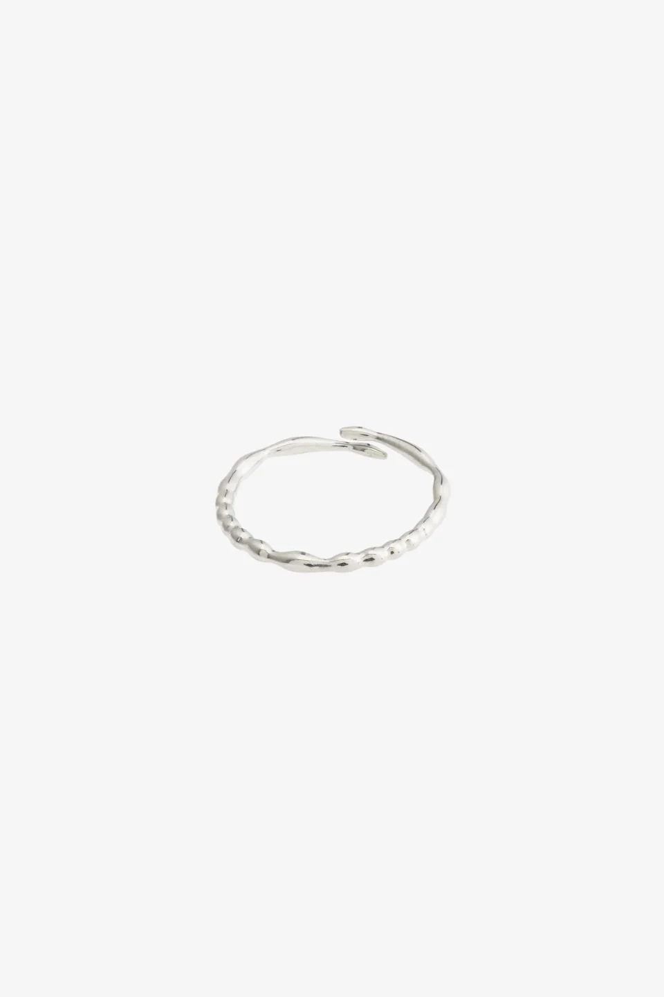 Lulu Recycled Chain Stack EOL Silver Plated Ring - Image 2