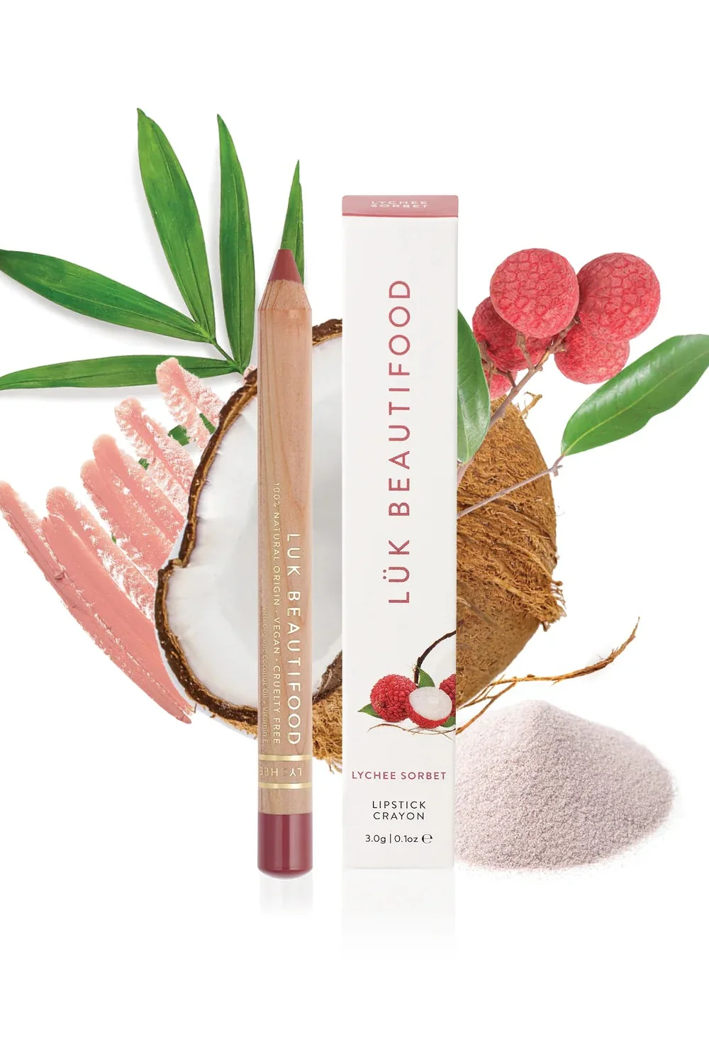 Lychee Sorbet 3g Lipstick Crayon - Image 2