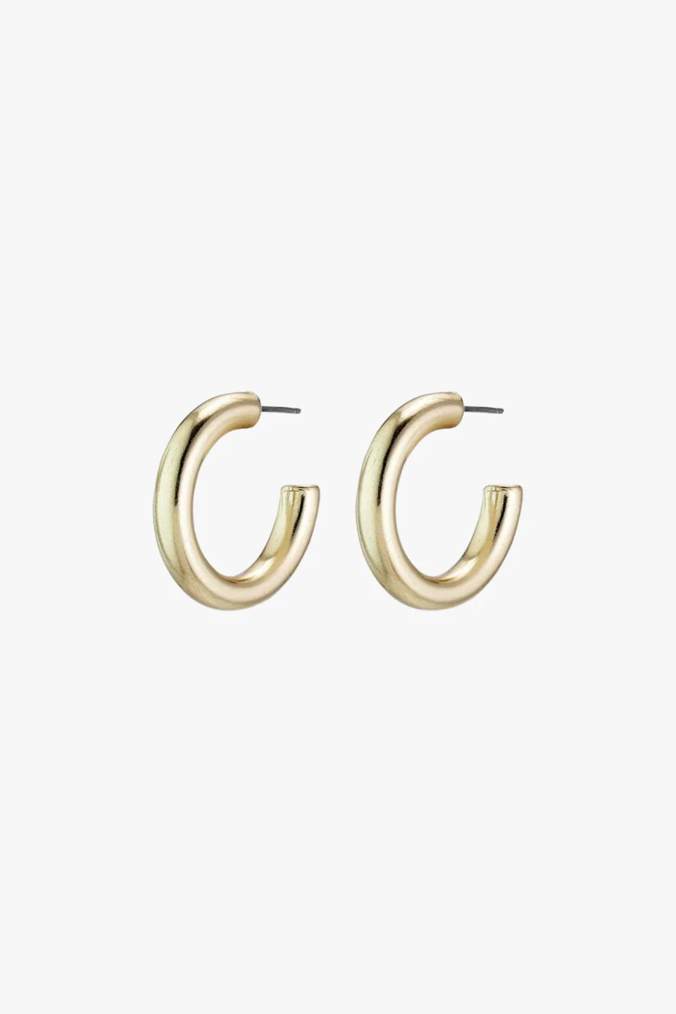 Maddie Pi Gold Chunky Hoop Earings - Image 2