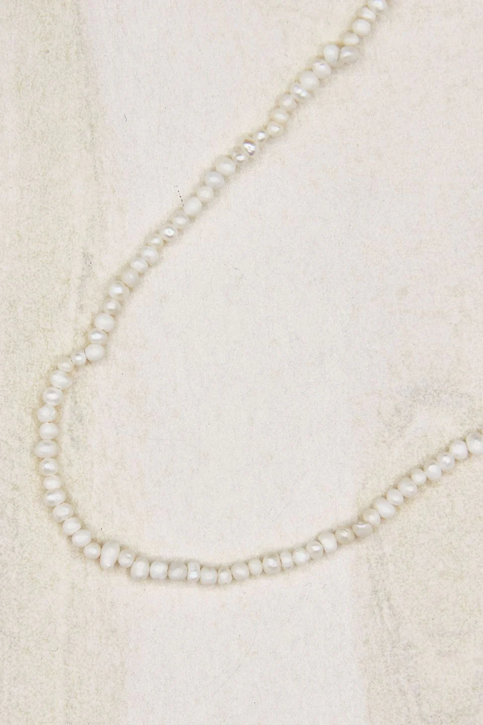 Muse Freshwater Pearl Gold Layering Necklace