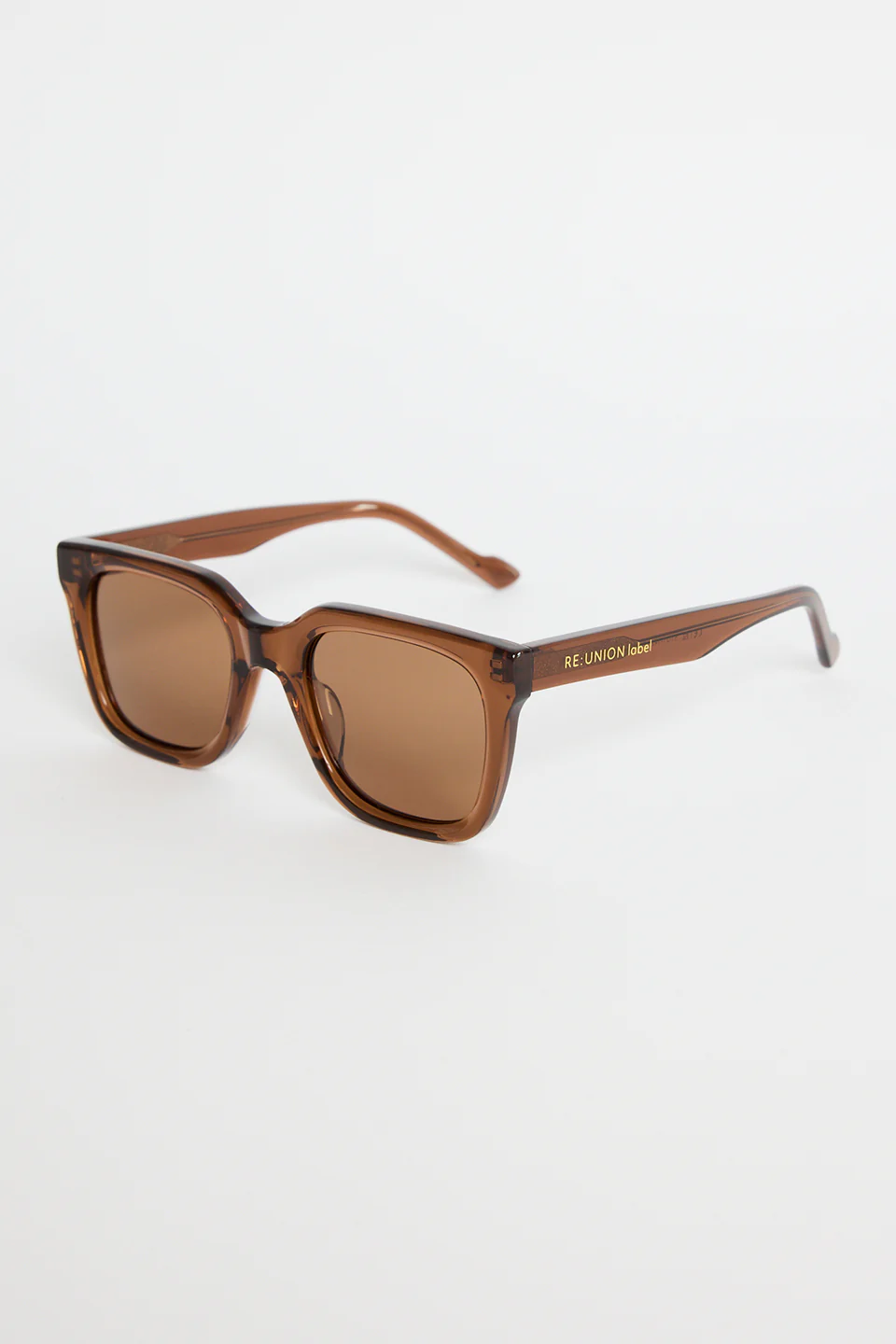 Napoli Espresso Rounded Sunglasses - Image 2