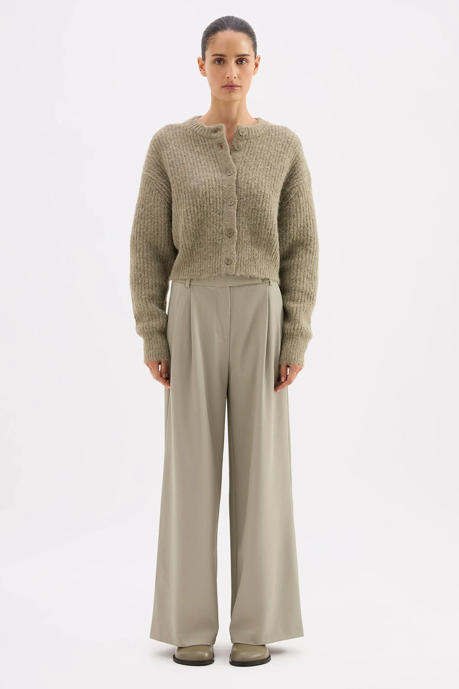 Nixon Vine Cropped Cardigan - Image 4