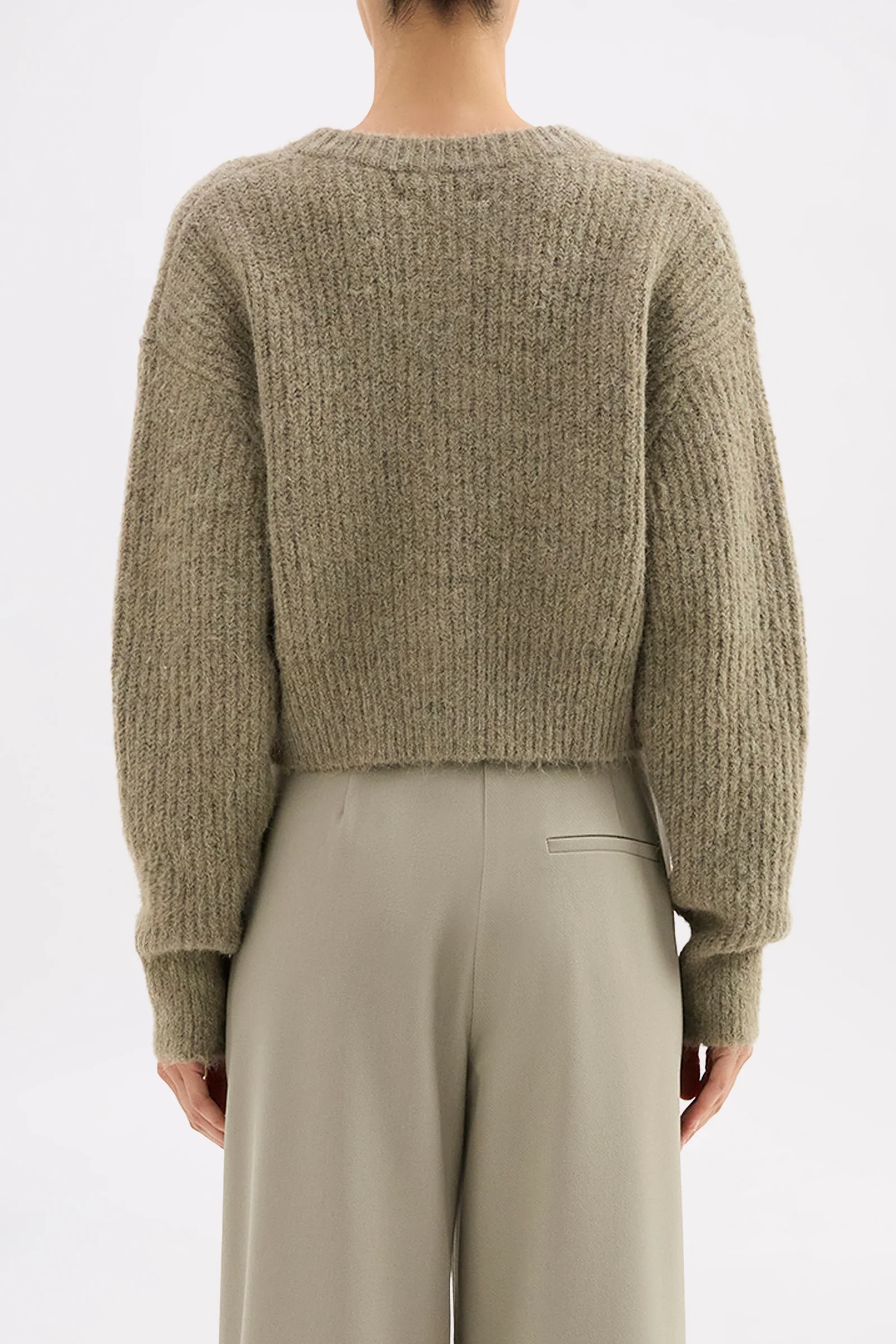 Nixon Vine Cropped Cardigan - Image 7